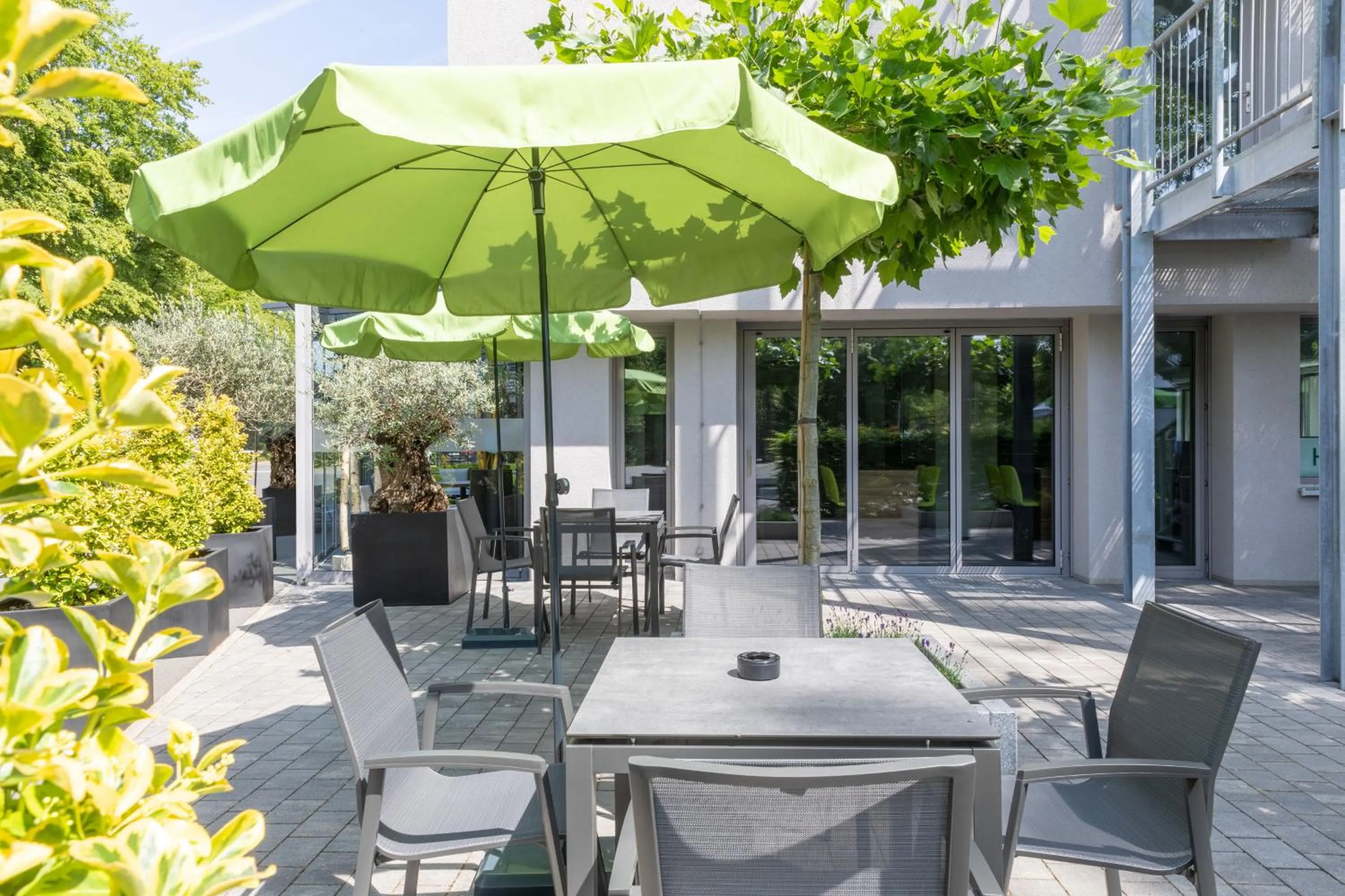 Patio in numberOne Hotel