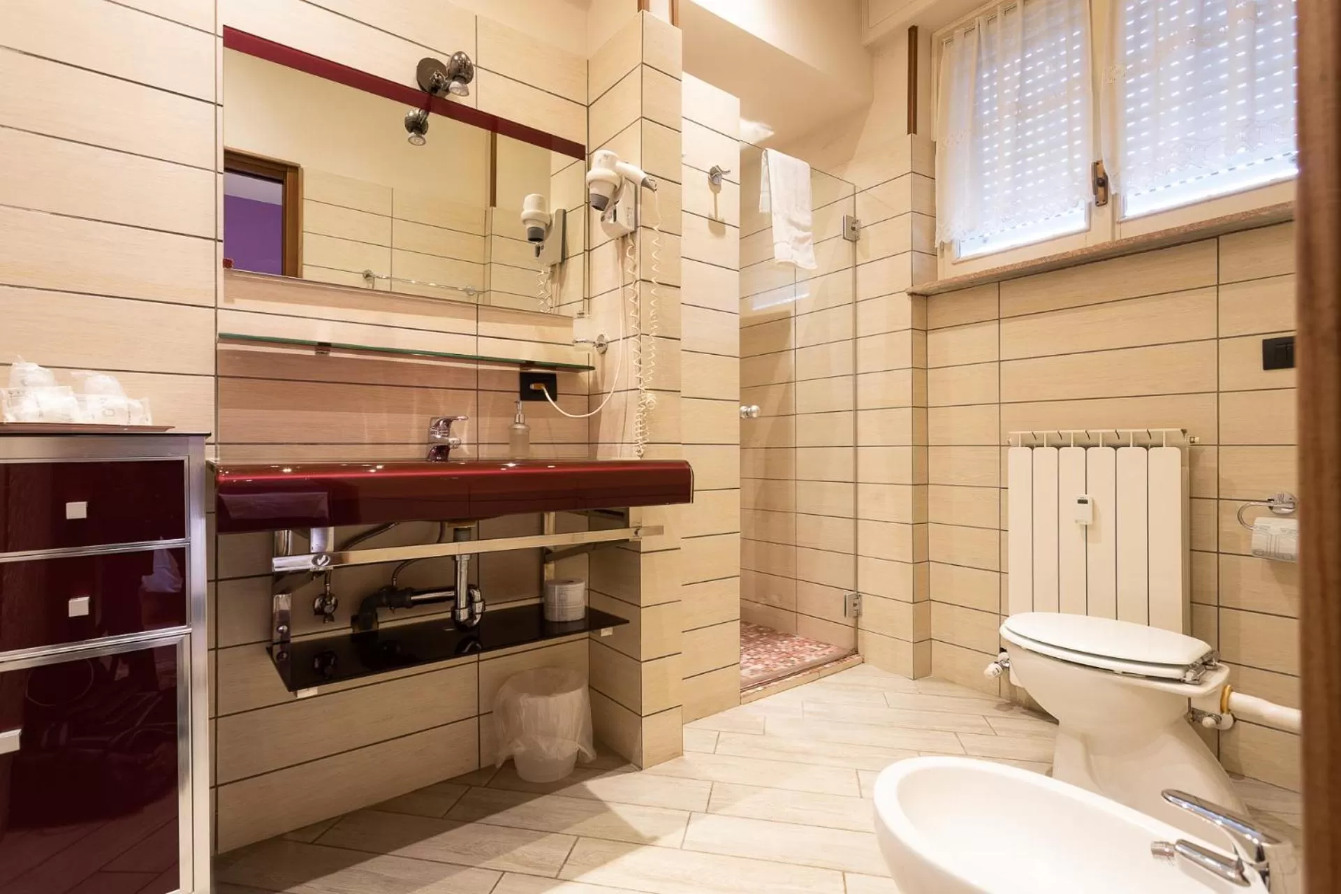 Shower in Affittacamere Serena