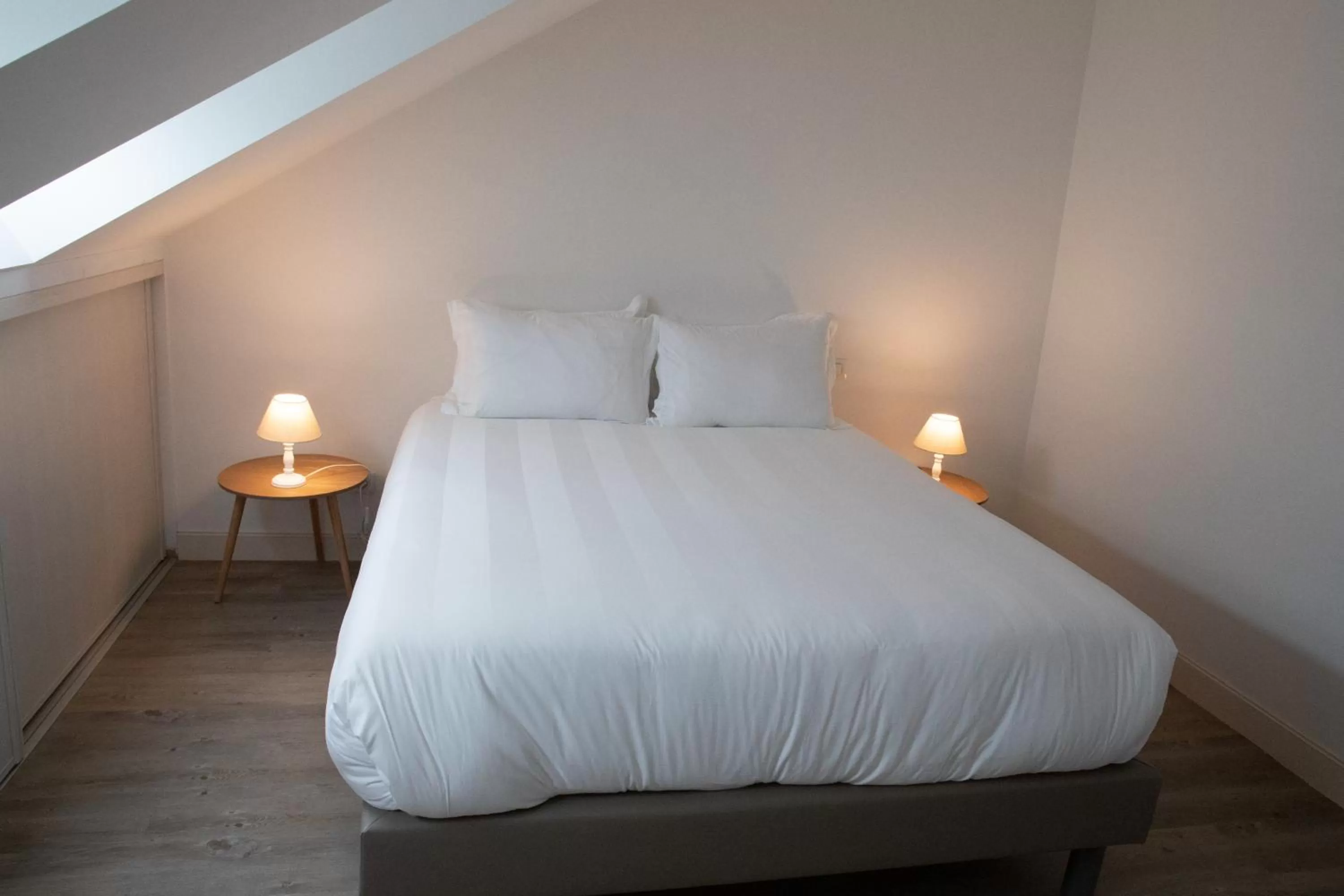 Bed in La Cave de l'Avenue de champagne