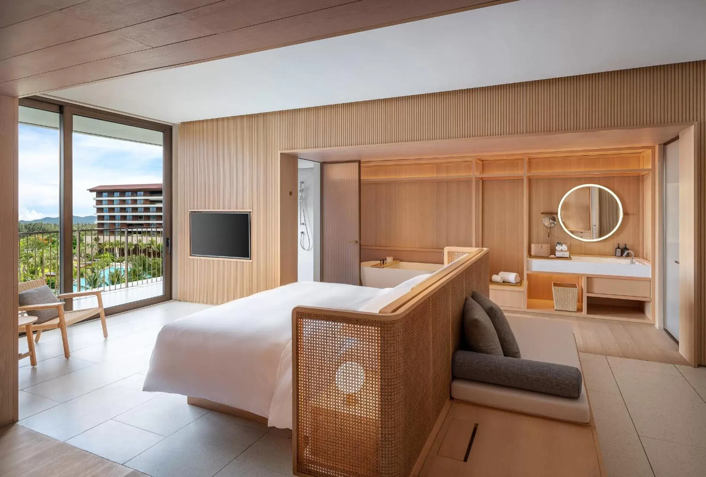 Bedroom, Seating Area in The Taikang Sanya, a Tribute Portfolio Resort