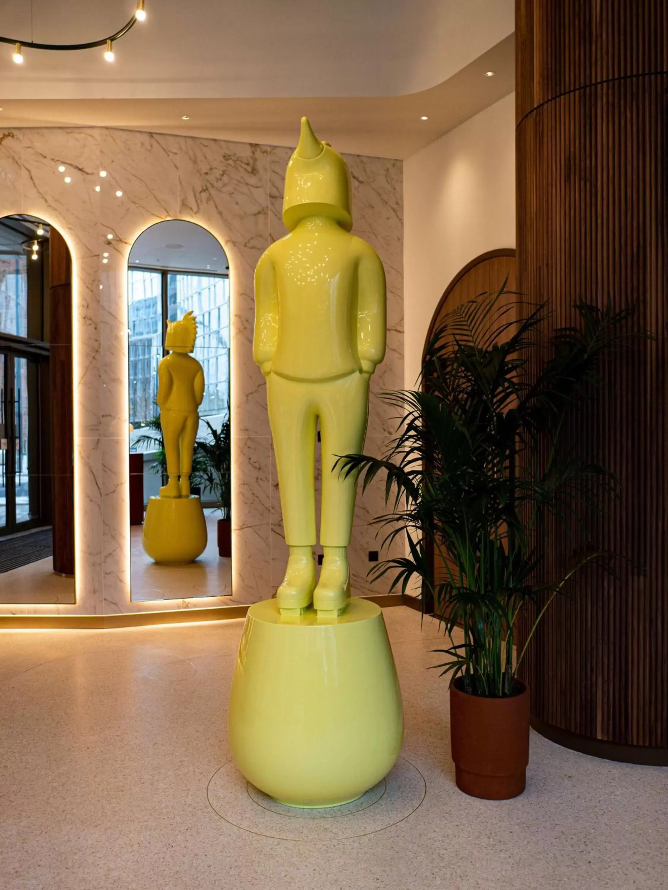 Lobby or reception in art'otel London Battersea Power Station, Powered by Radisson Hotels