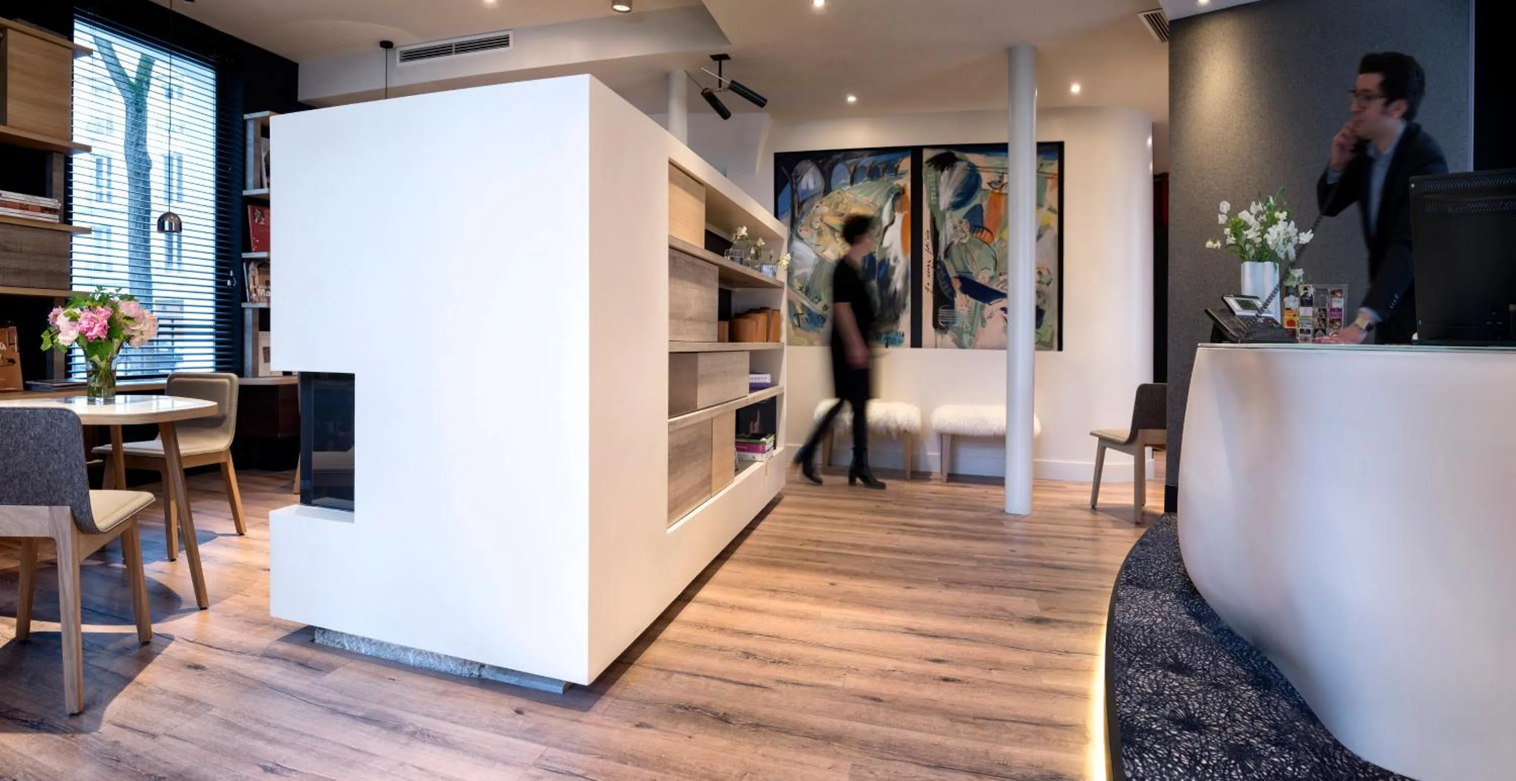 Lobby or reception in Hotel Max