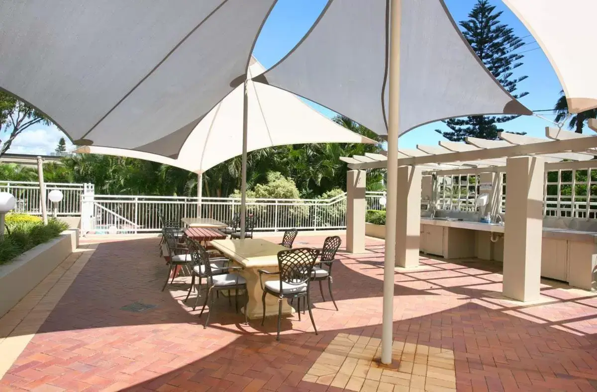 BBQ facilities in Ocean Sands Resort