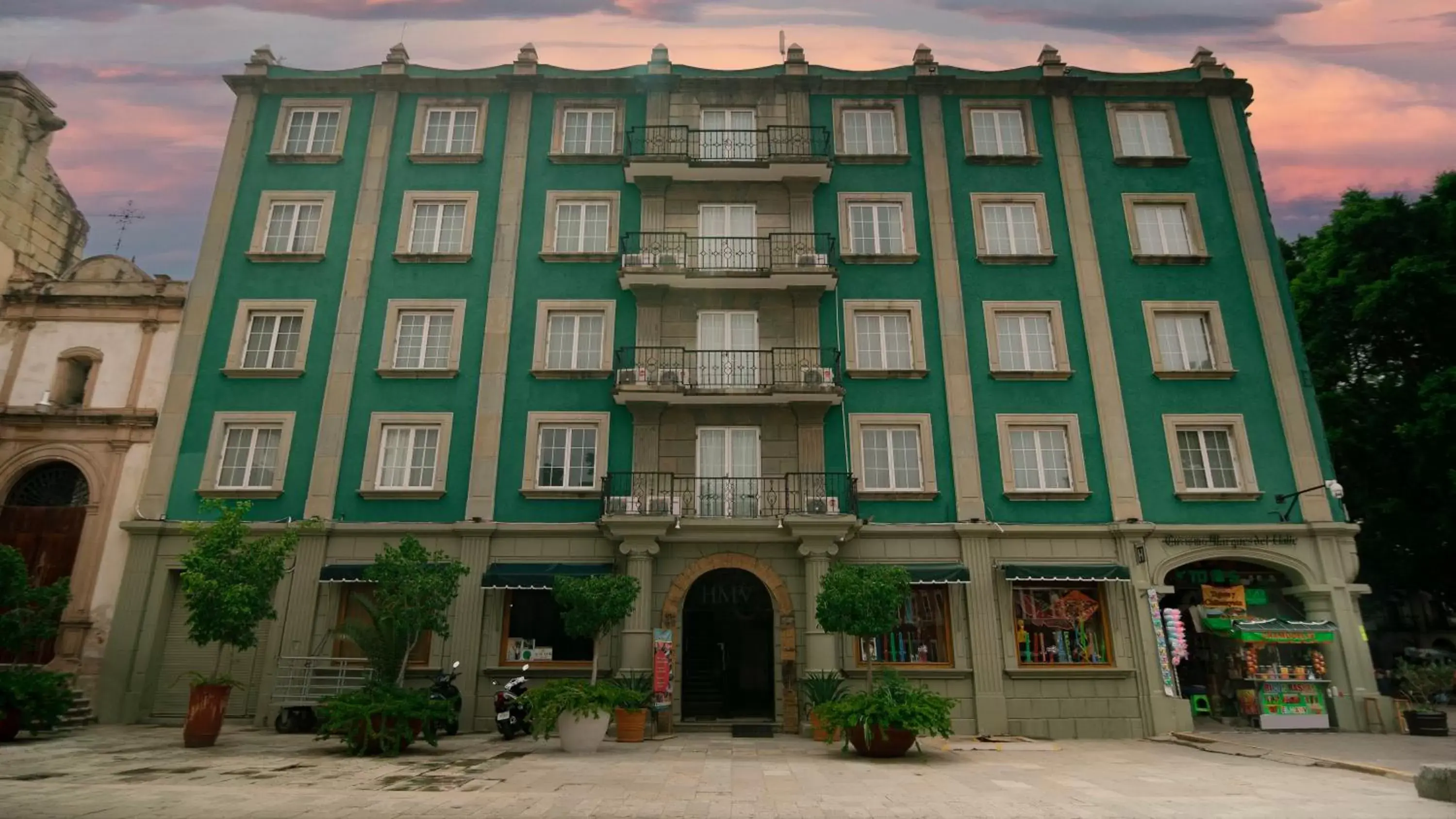 Facade/entrance, Property Building in Hotel Marques Del Valle