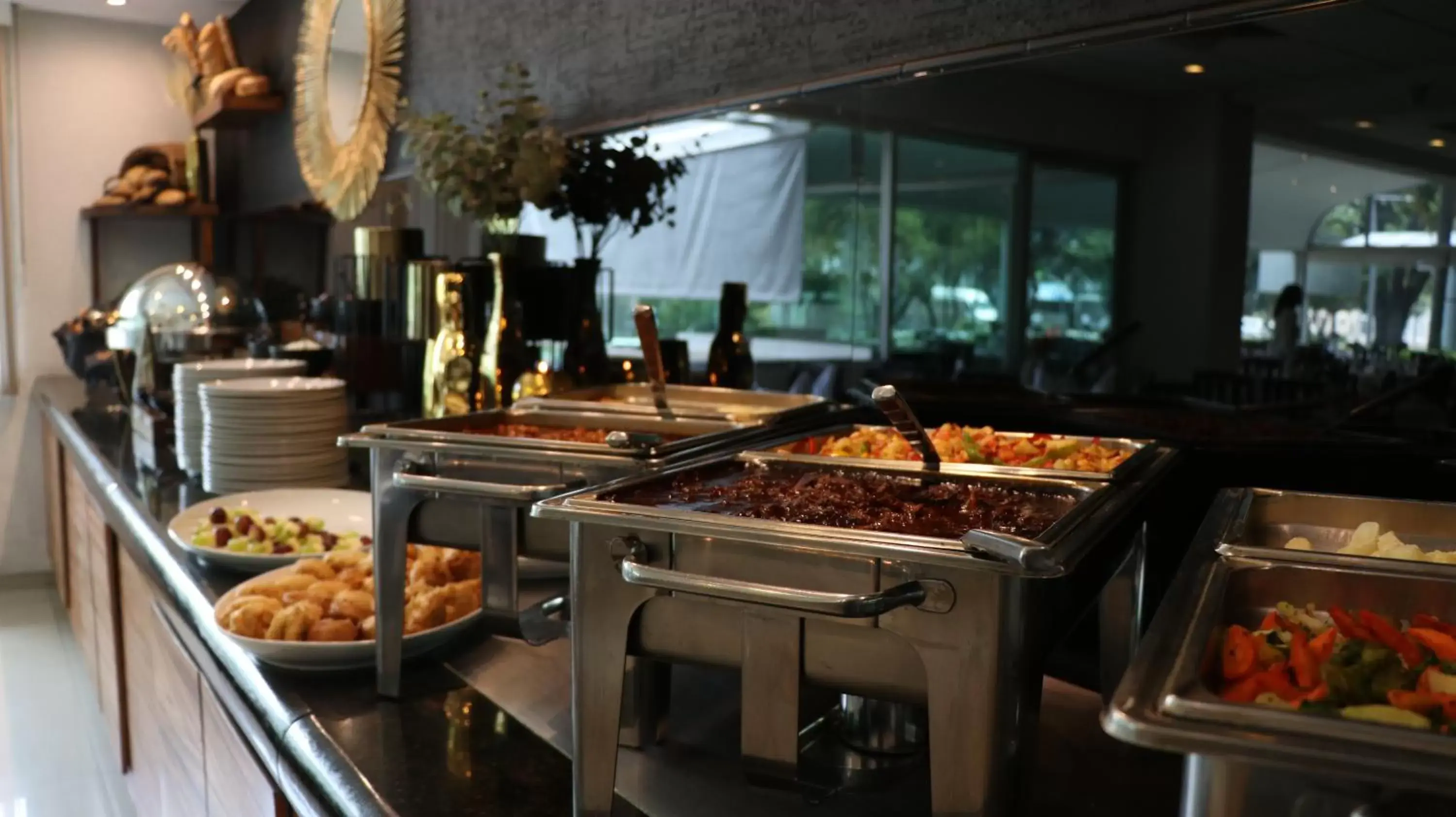 Buffet breakfast in Mesón Ejecutivo Guadalajara Minerva - Av México Buffet breakfast in Mesón Ejecutivo Guadalajara Minerva - Av México