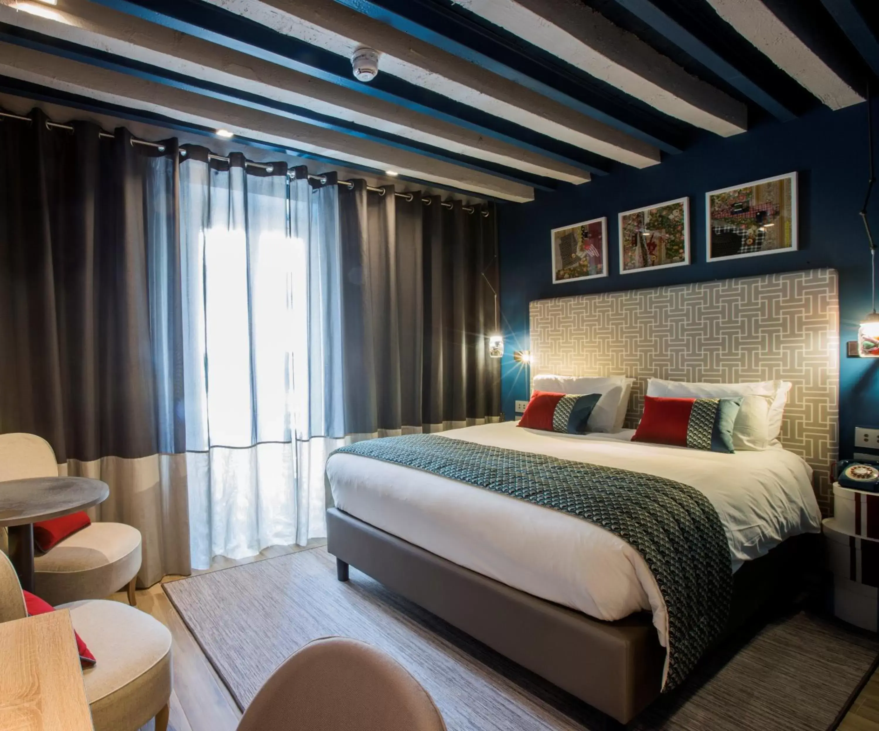 Photo of the whole room, Bed in Hotel Indigo Milan - Corso Monforte, an IHG Hotel