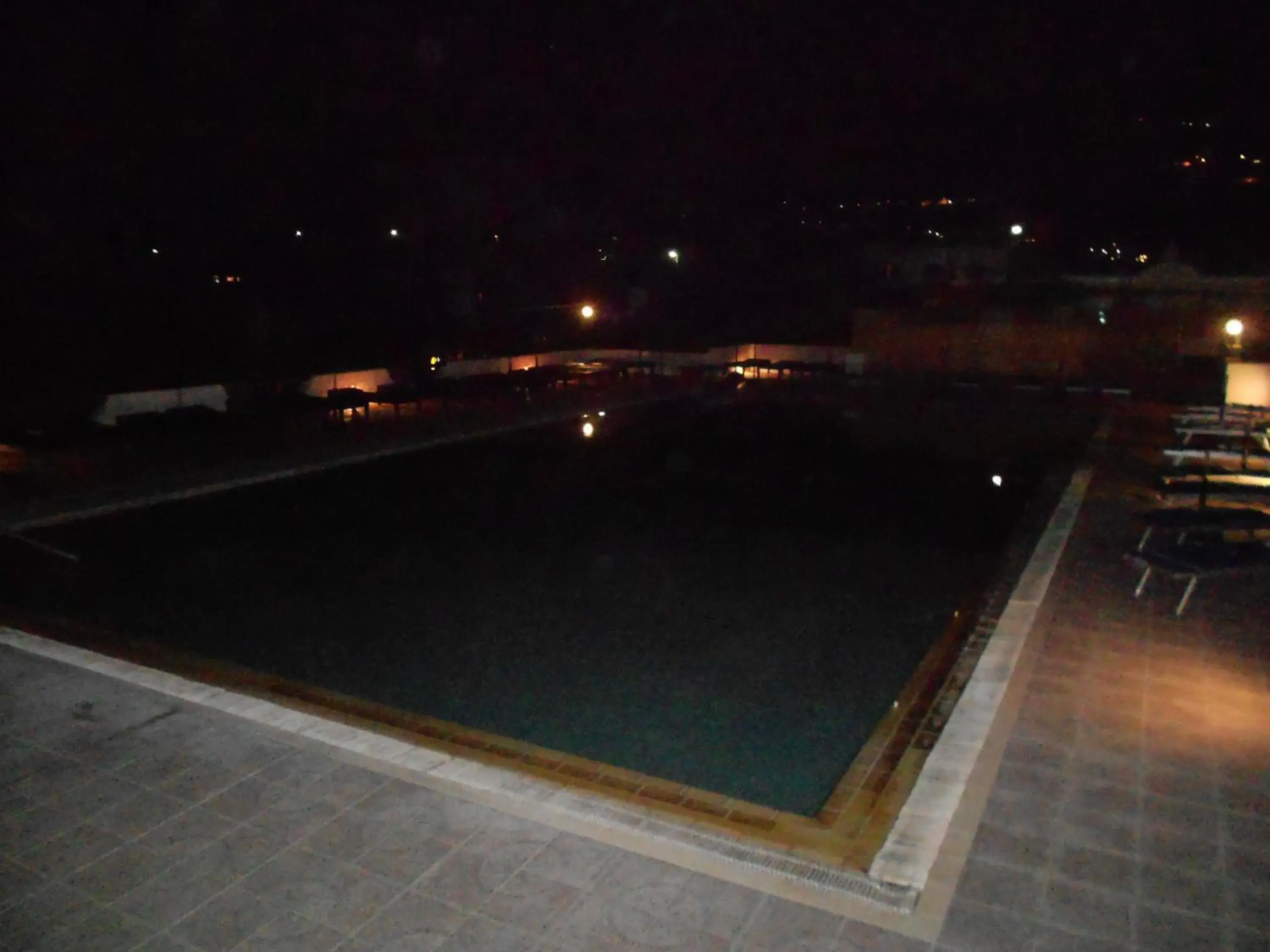 Night, Swimming Pool in Hotel Al Bosco