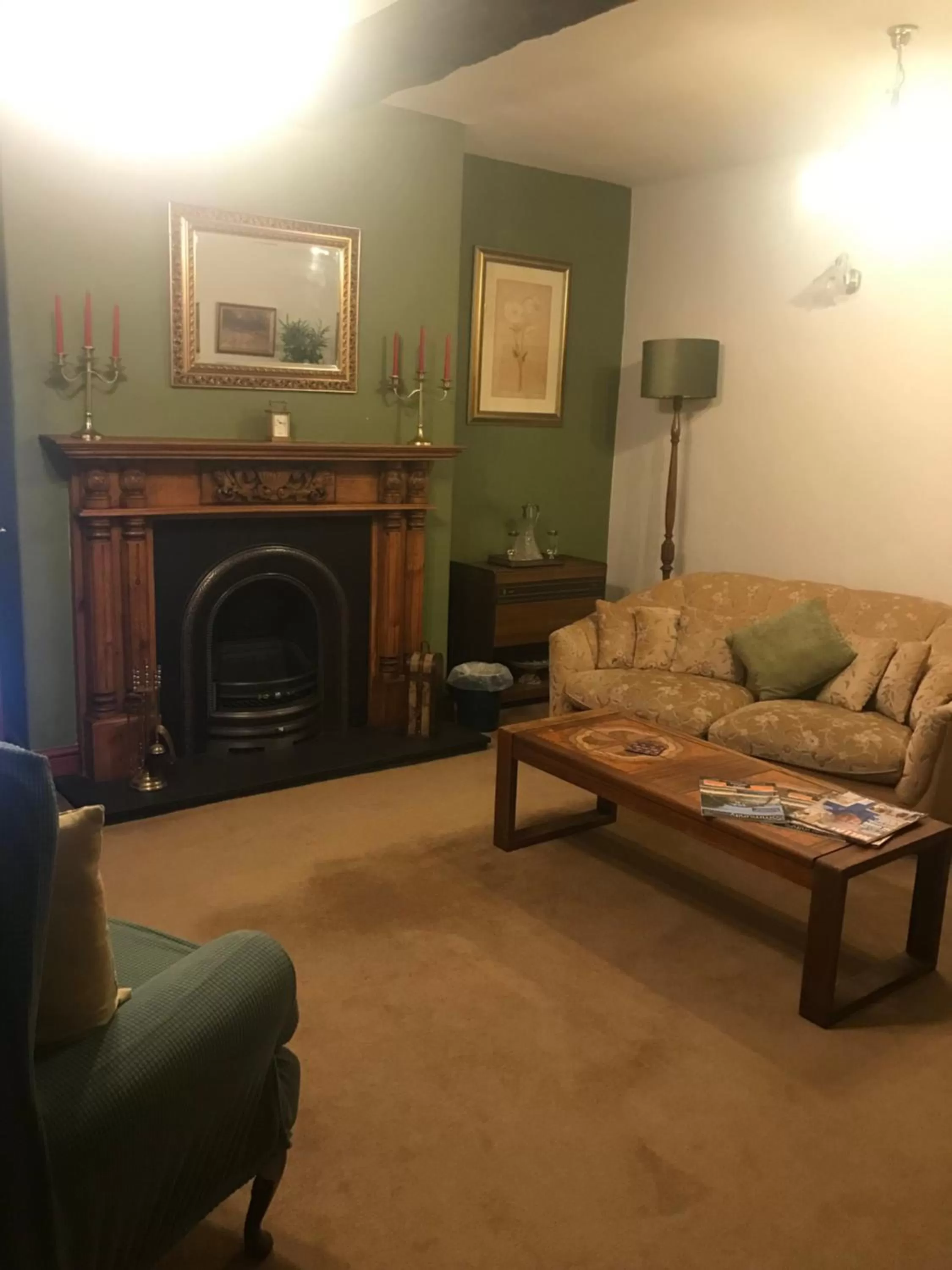 Communal lounge/ TV room in The Post House