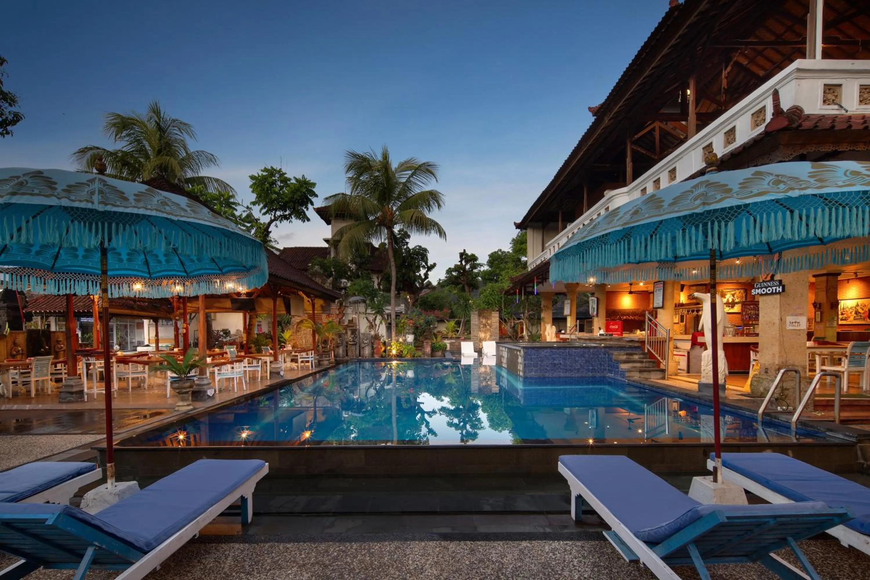 Swimming pool in Legian Village Hotel - CHSE Certified