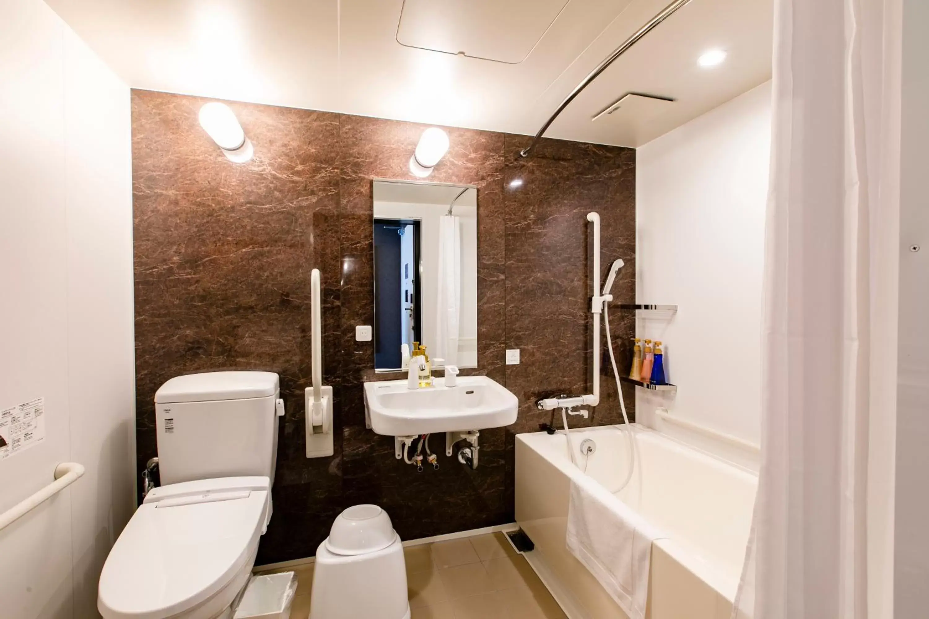 Bathroom in Hotel Wing International Select Kumamoto