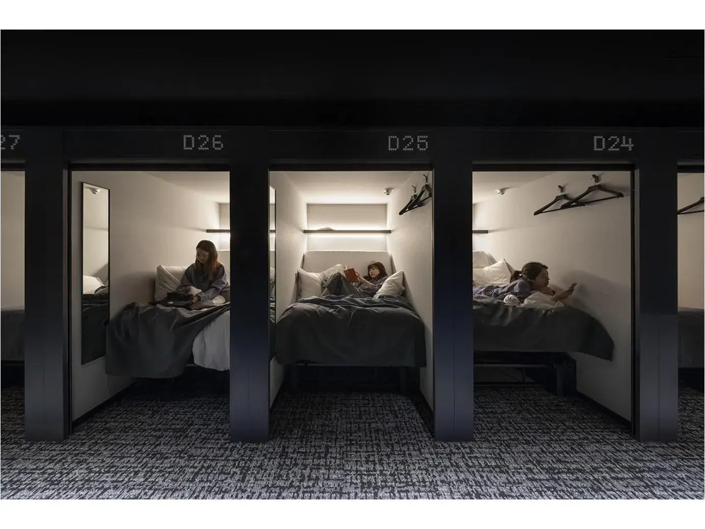 Bed in The Millennials Fukuoka