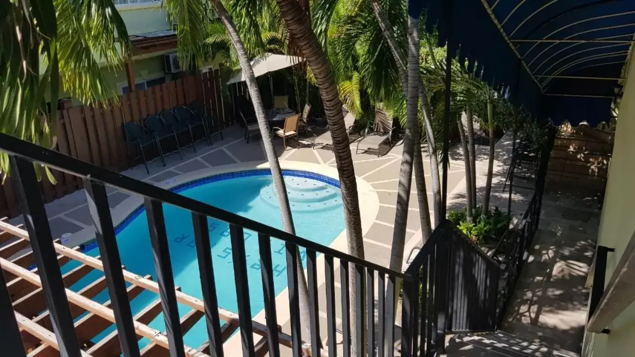 Pool View in Christar Villas Hotel