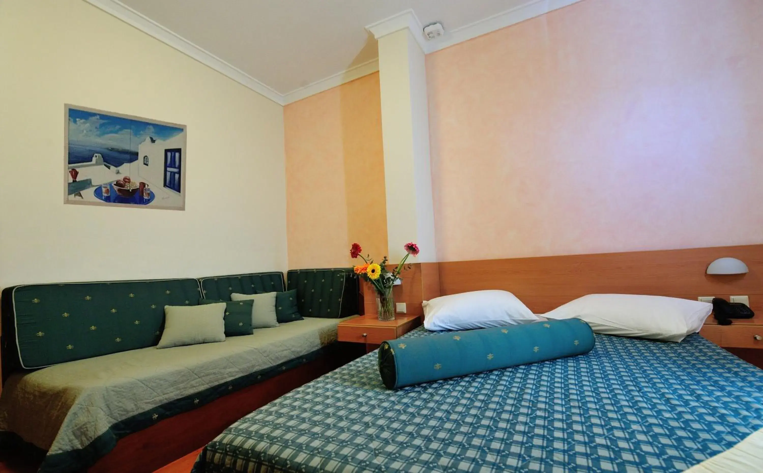 Bed in Adonis City Hotel