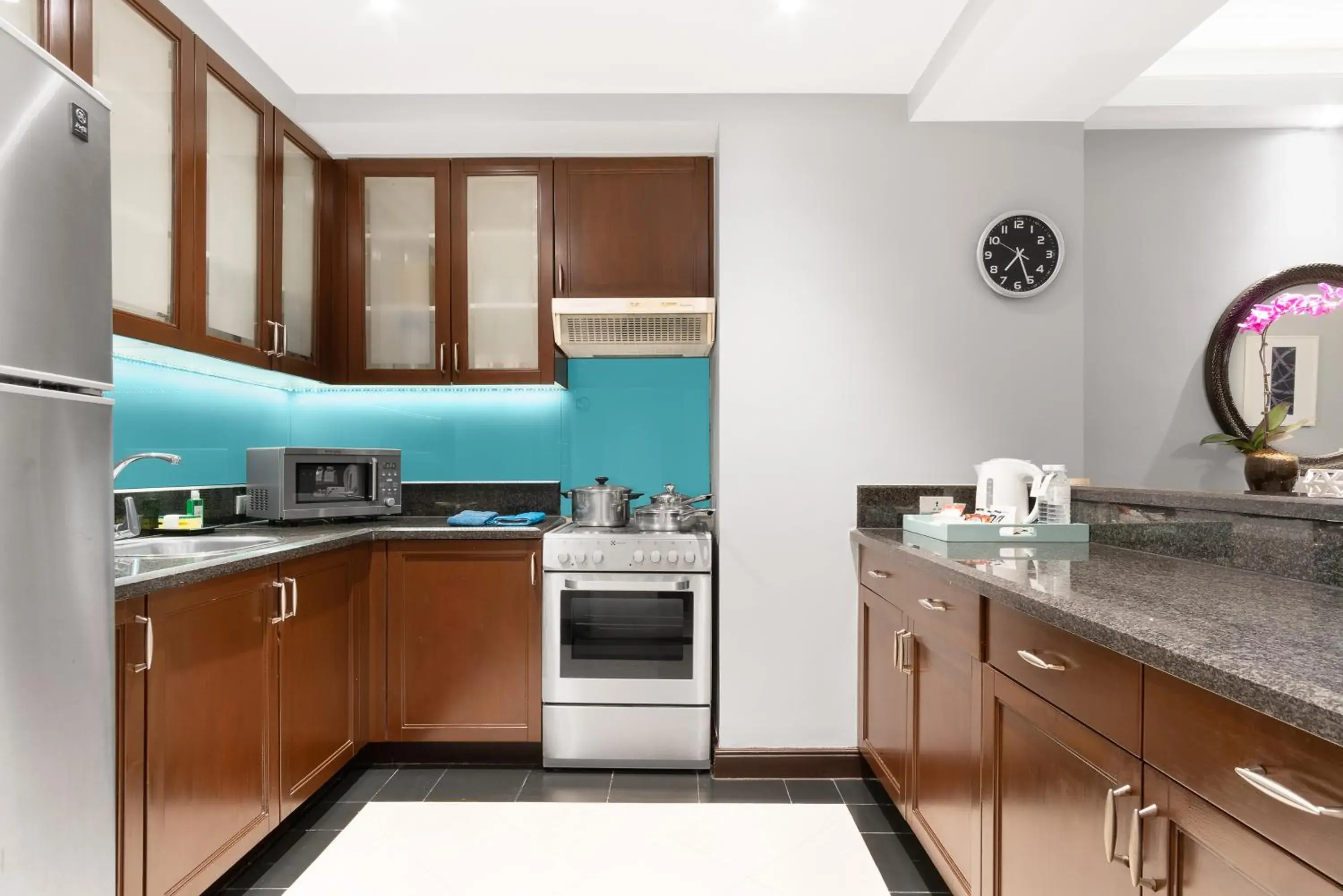 Kitchen or kitchenette, Kitchen/Kitchenette in Ascott Makati