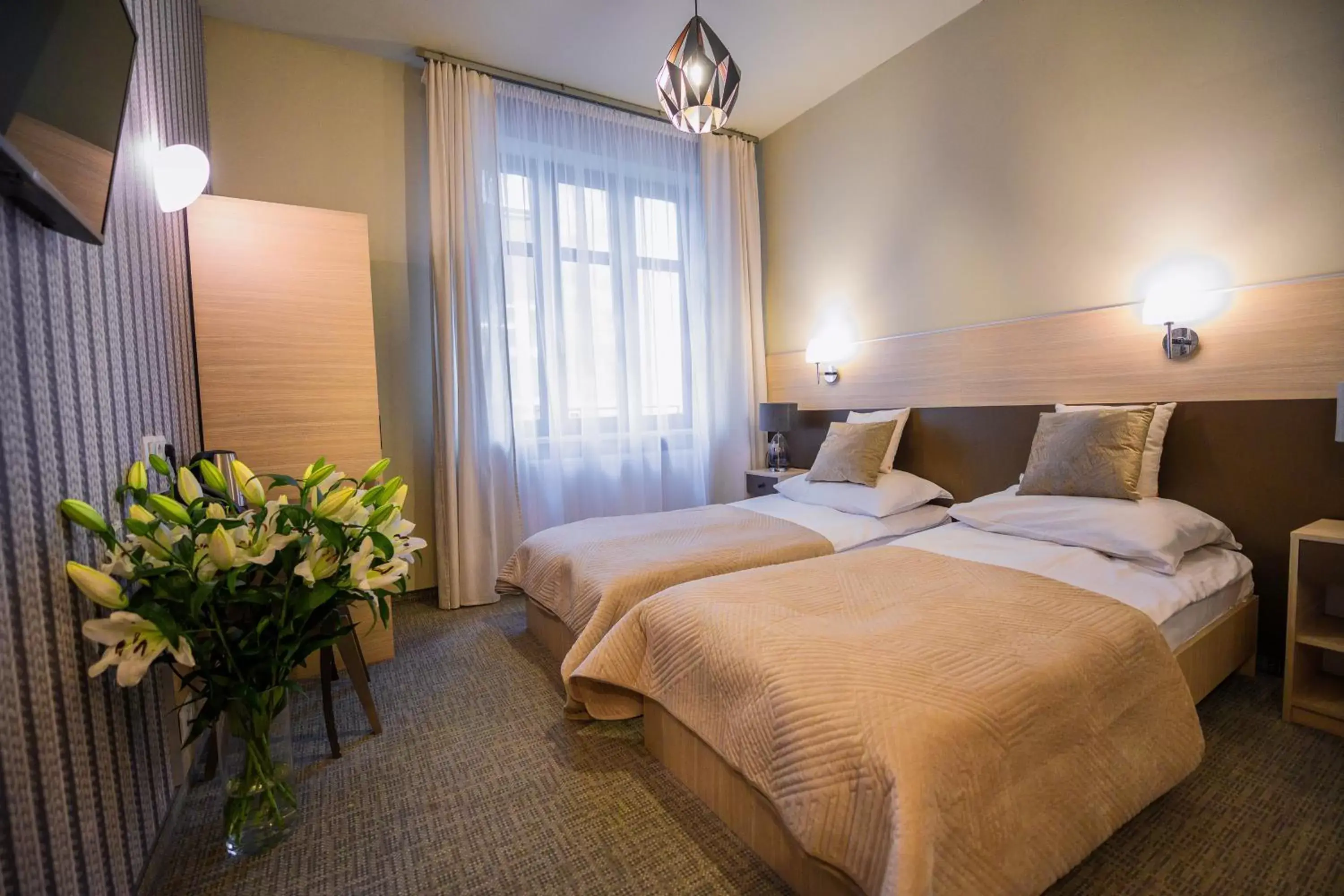 Bed in Hotel Kazimierz III Bed in Hotel Kazimierz III