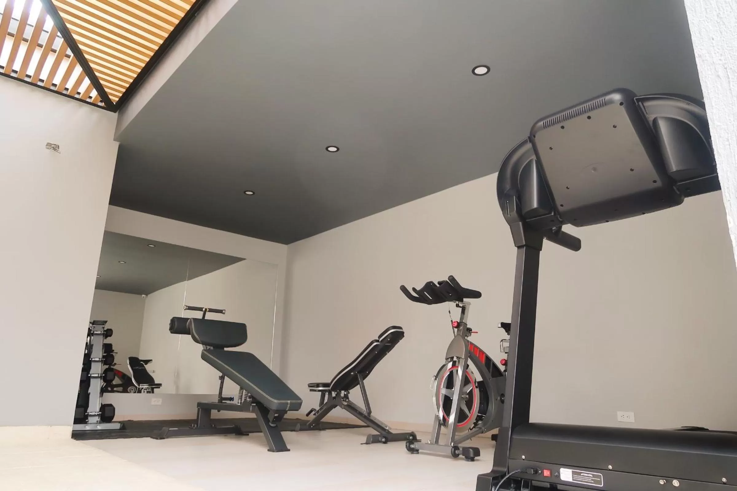 Fitness centre/facilities in Hotel Dix