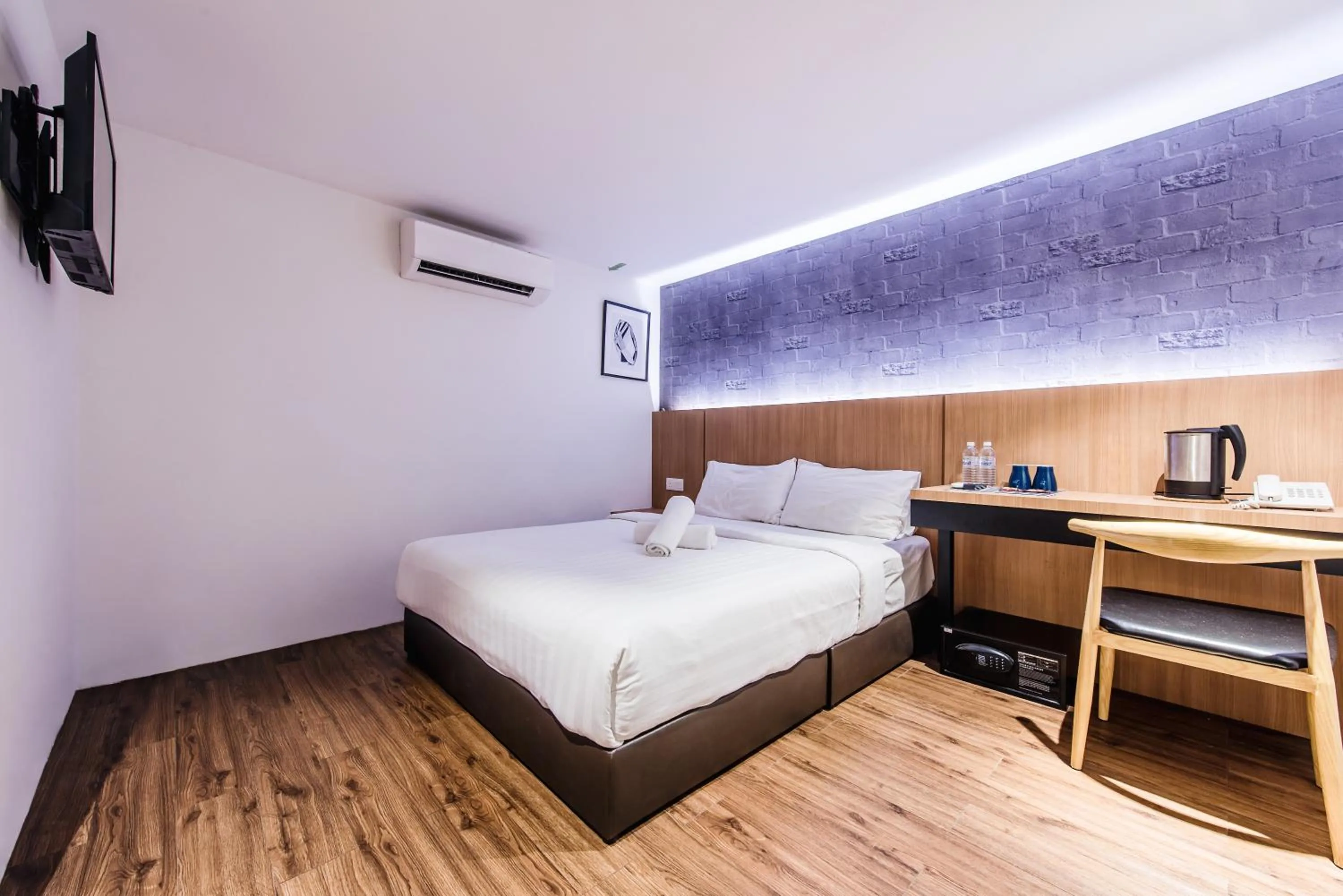 Bed in Stella Hotel Johor Bahru