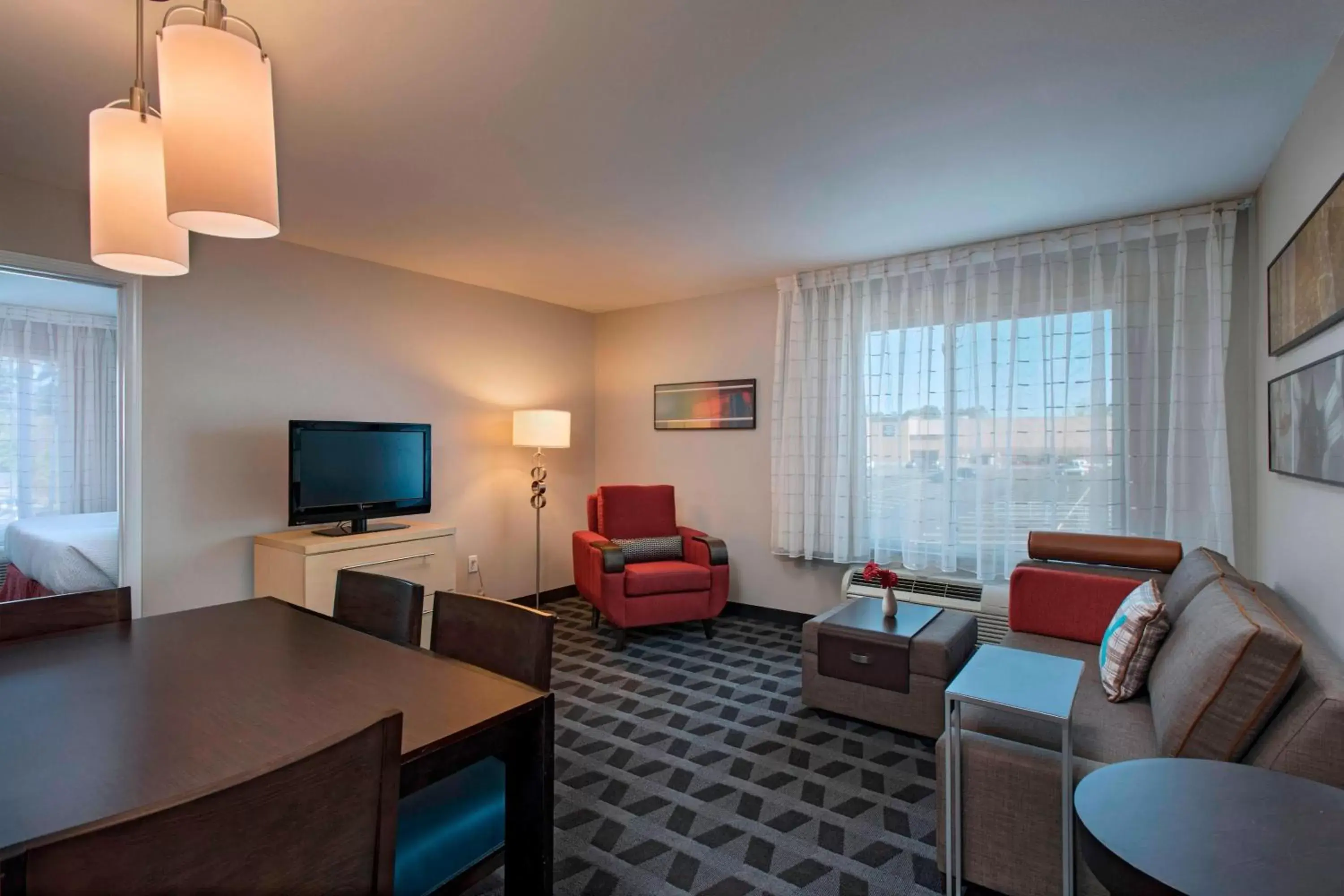 Living room, Seating Area in TownePlace Suites Fayetteville Cross Creek