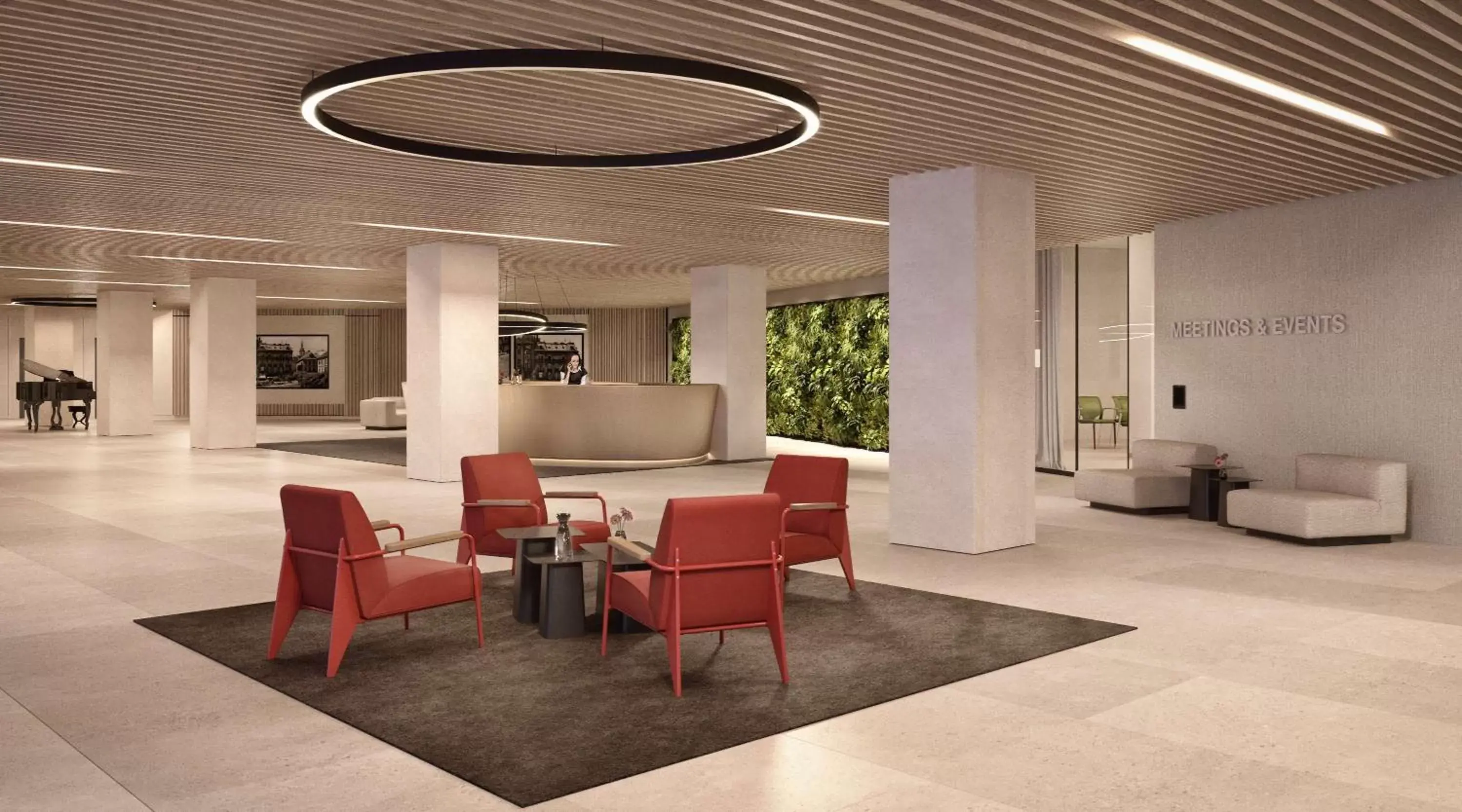 Lobby or reception in Park Inn by Radisson Danube Bratislava Lobby or reception in Park Inn by Radisson Danube Bratislava