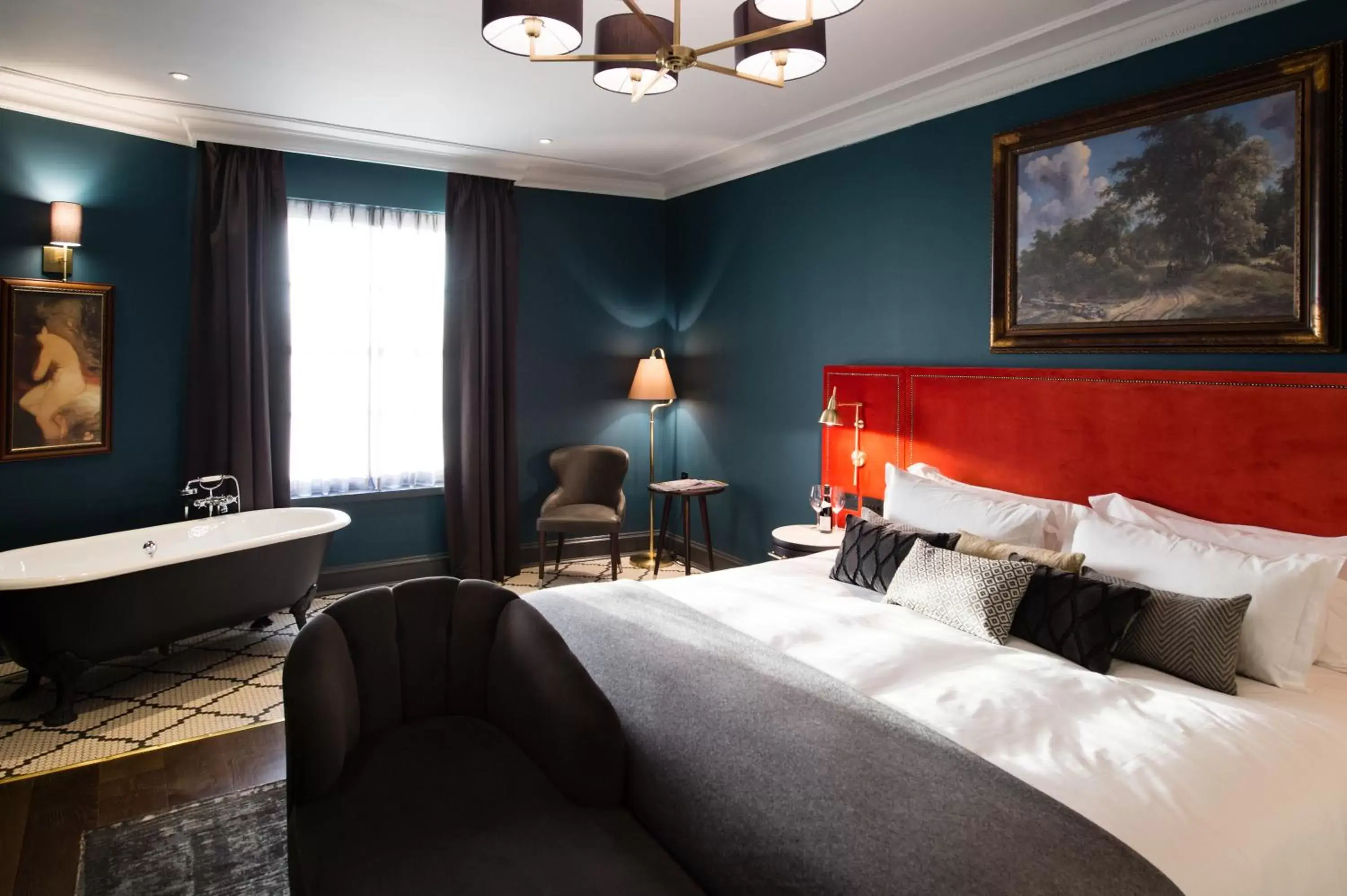 Bedroom, Bed in Avon Gorge by Hotel du Vin Bedroom, Bed in Avon Gorge by Hotel du Vin