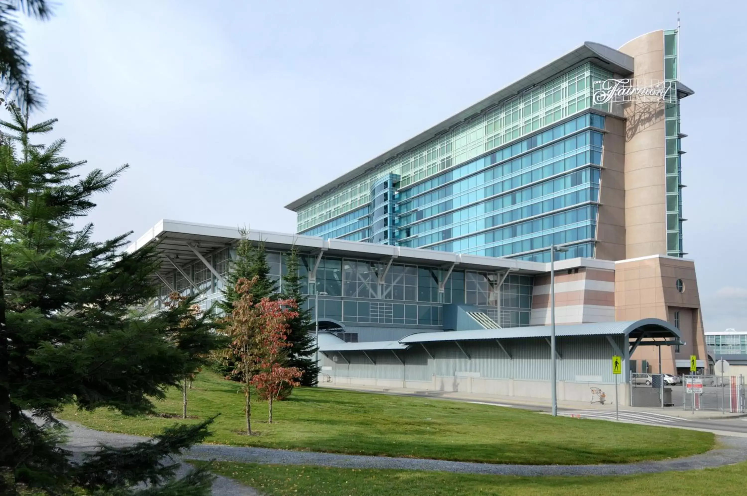 Facade/entrance, Property Building in Fairmont Vancouver Airport In-Terminal Hotel