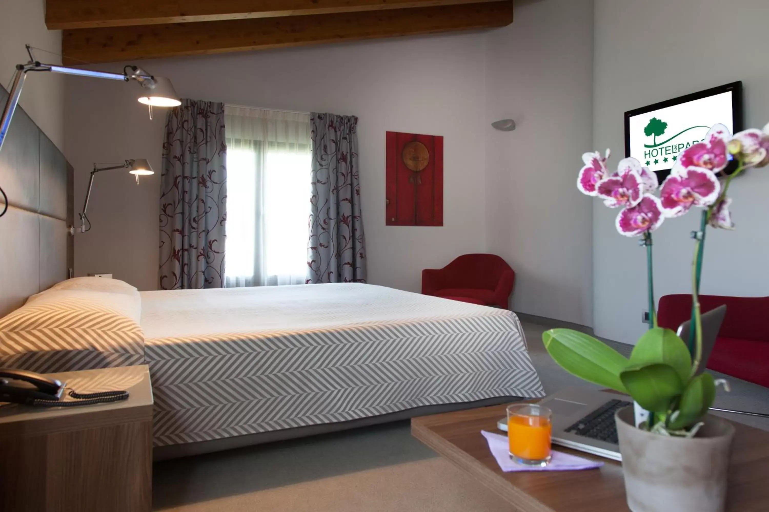 Bedroom, Bed in Hotel Del Parco
