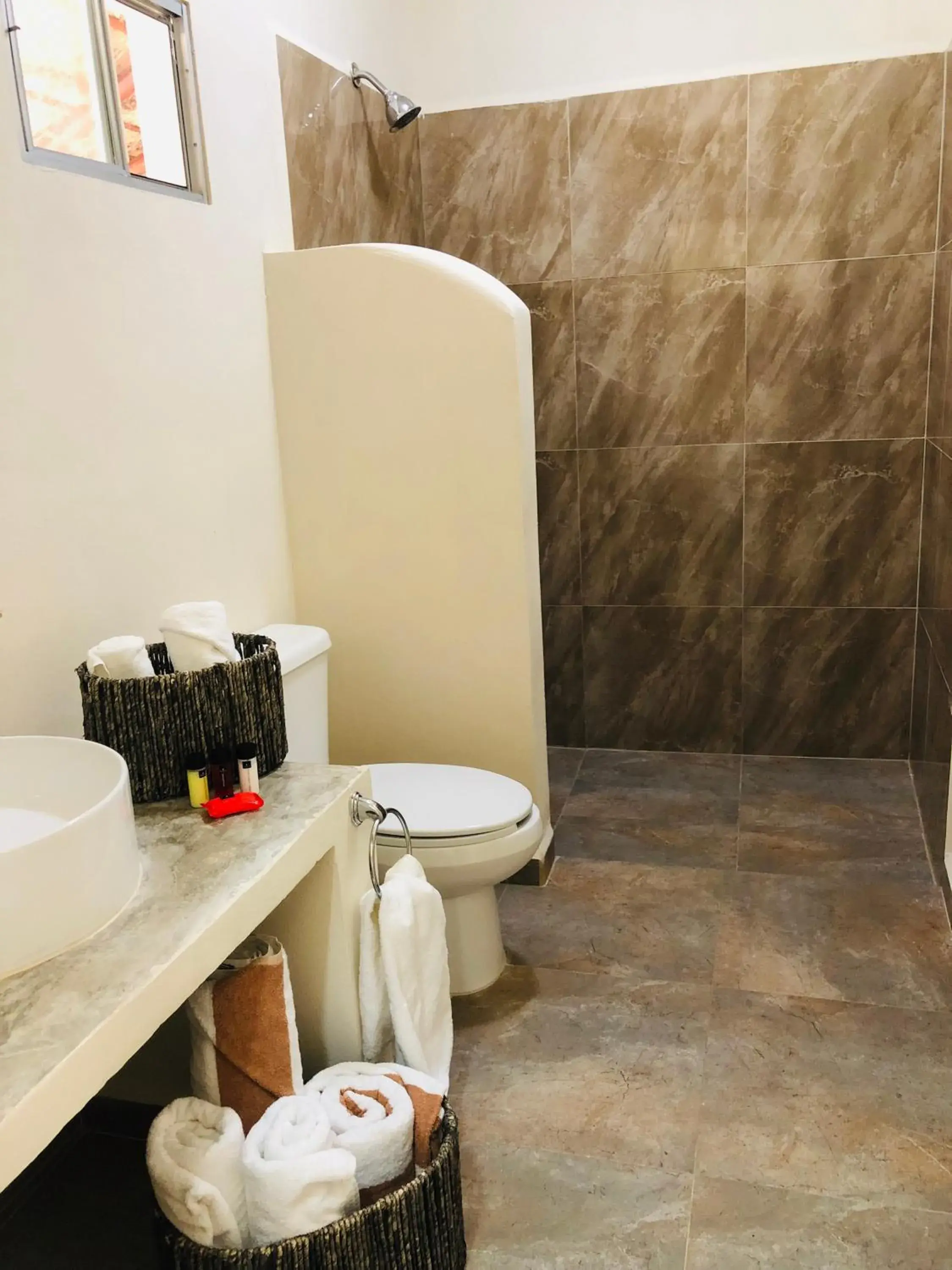 Bathroom in Tierra maya Hotel & Sanctuary