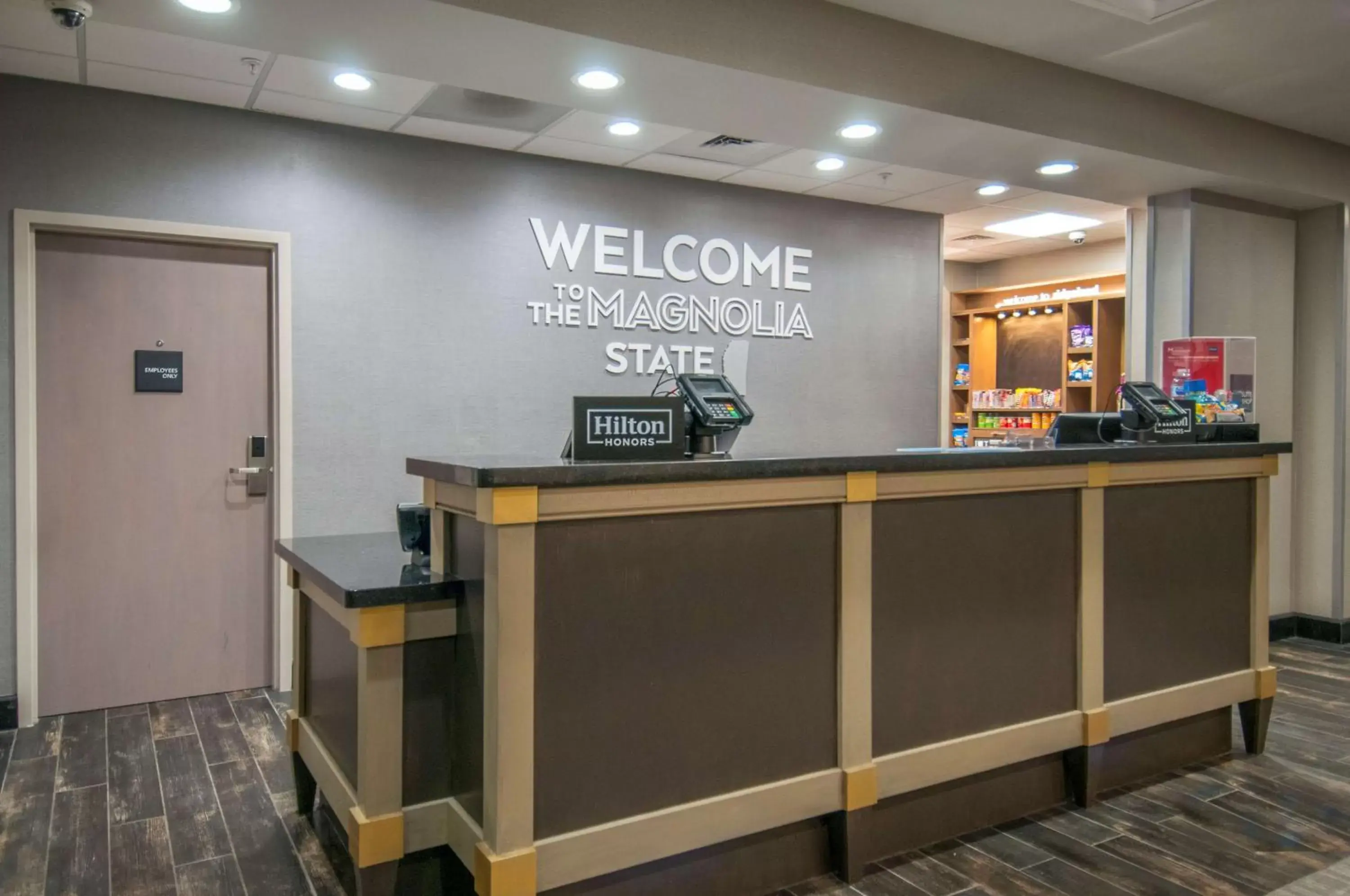 Lobby or reception in Hampton Inn & Suites Ridgeland Lobby or reception in Hampton Inn & Suites Ridgeland