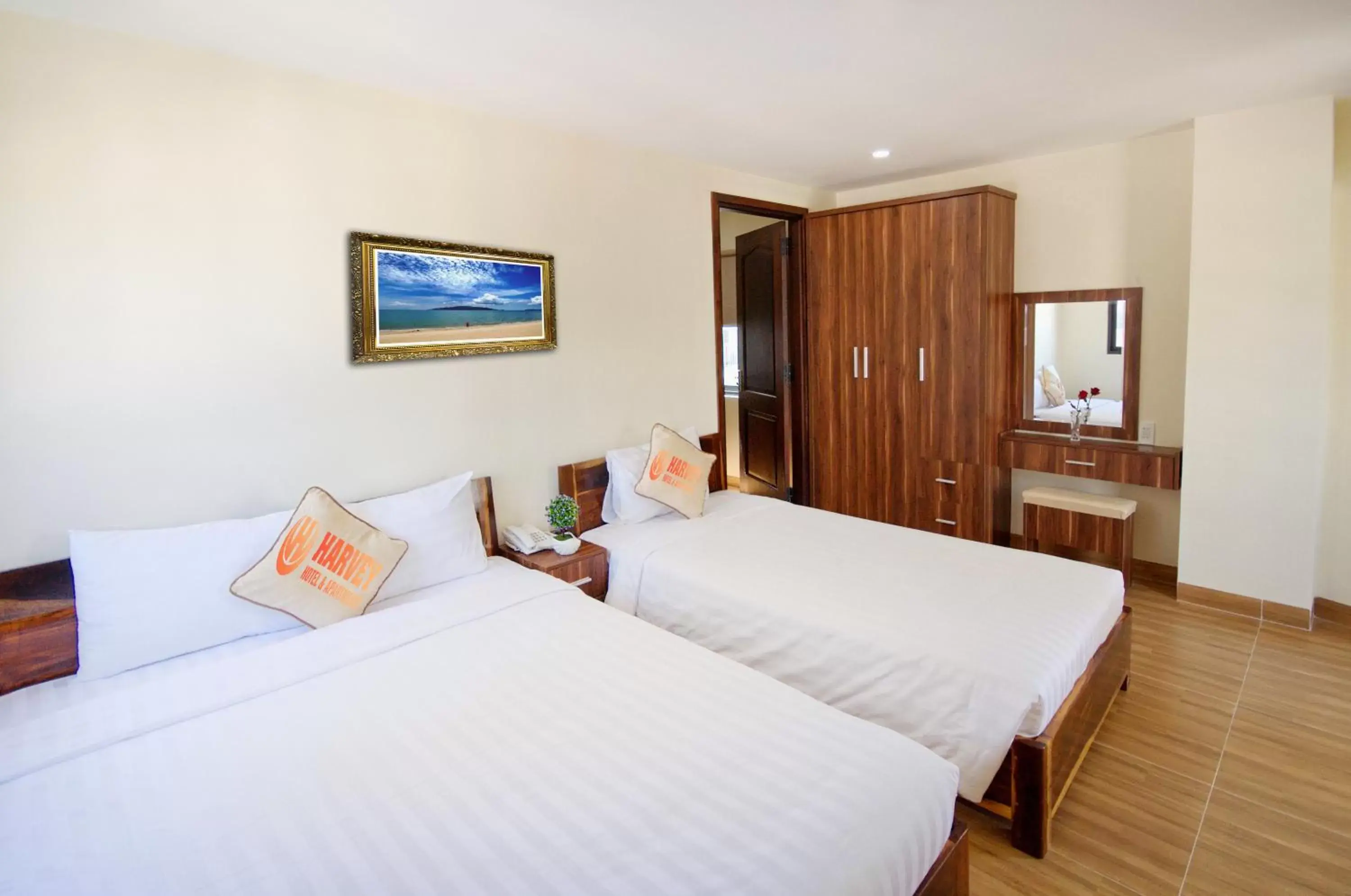 Bed in Harvey Hotel & Apartments Bed in Harvey Hotel & Apartments