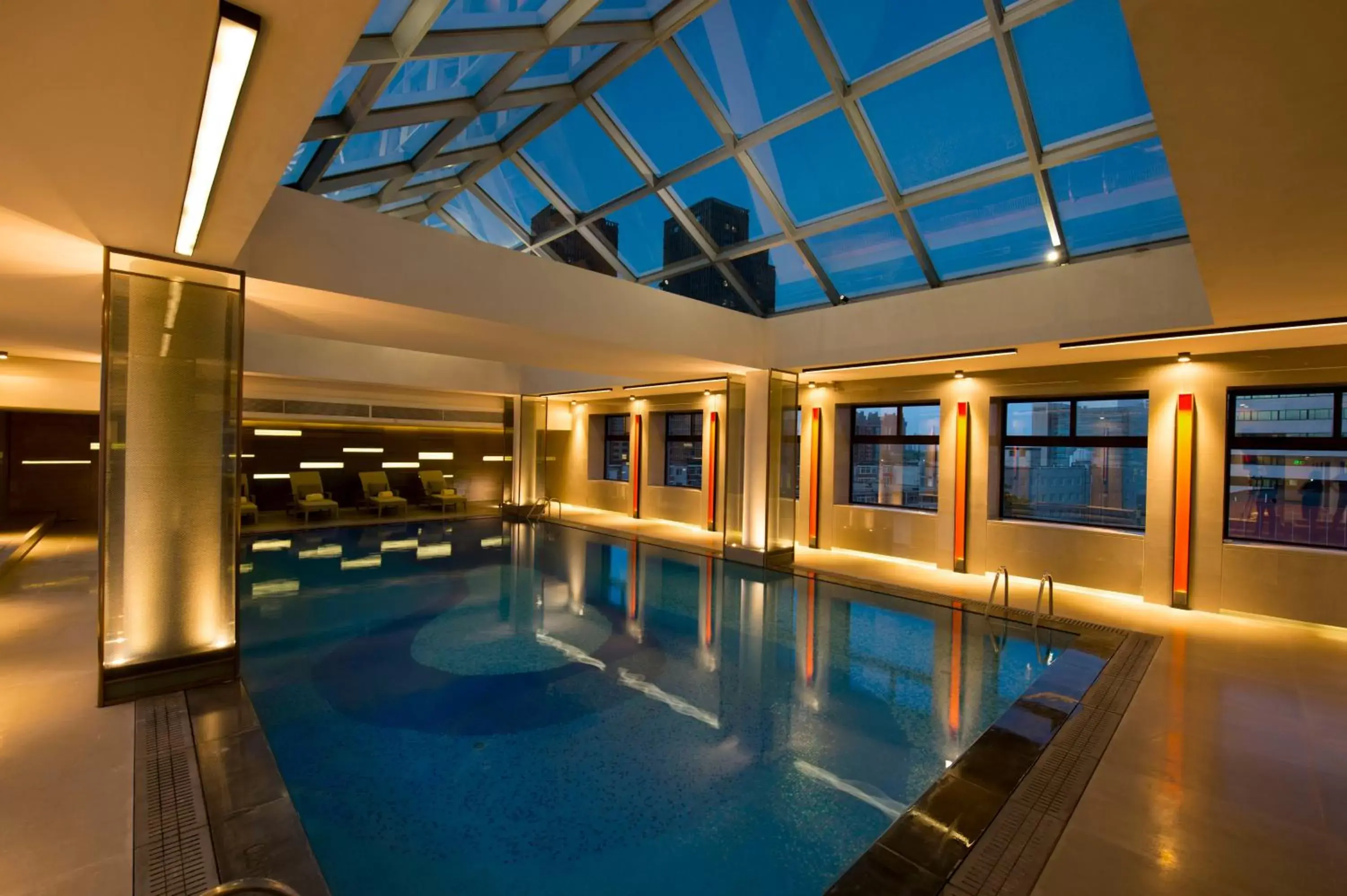 Swimming Pool in Hilton Beijing Hotel