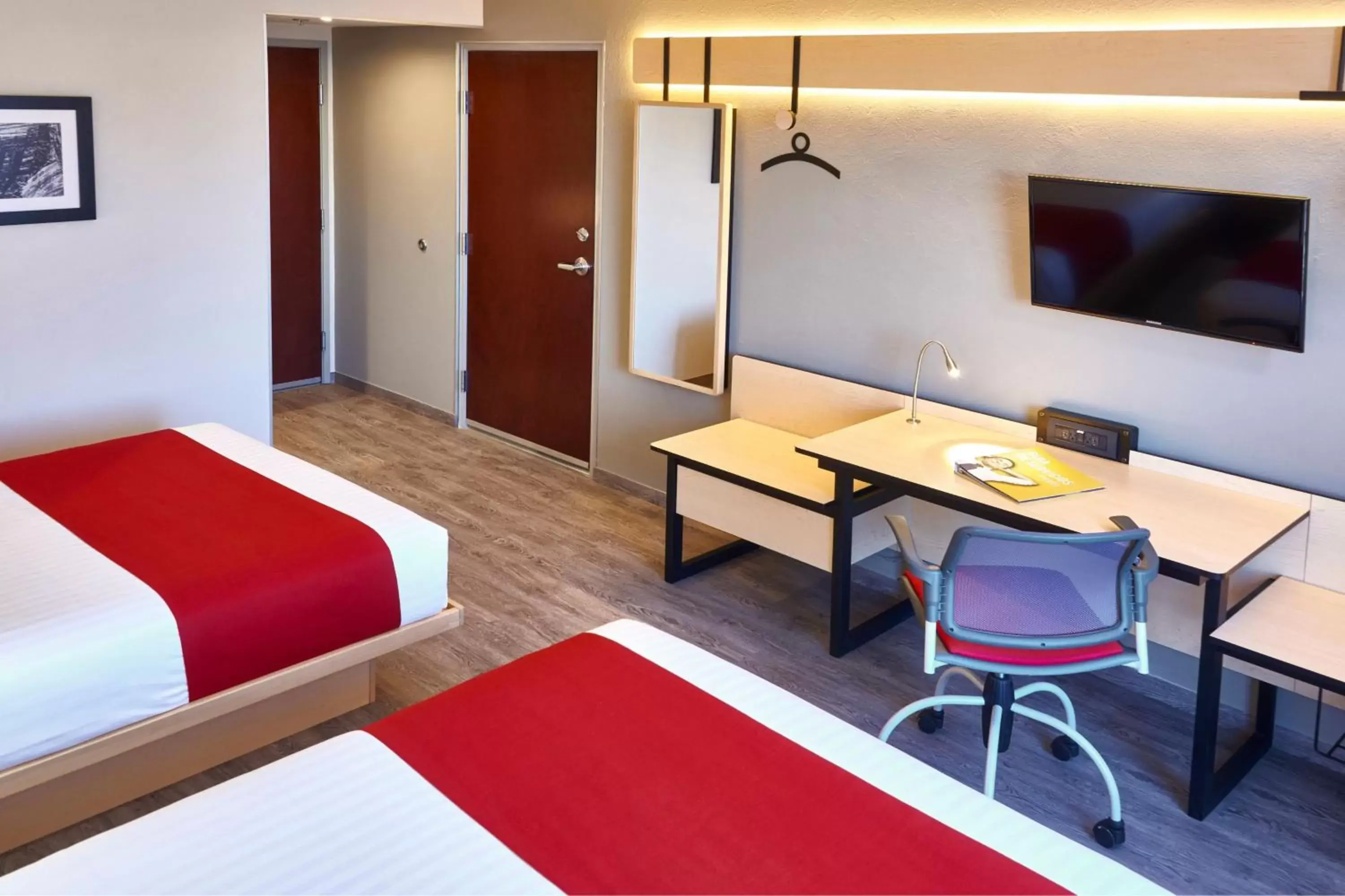 Double Room with Two Double Beds in City Express by Marriott Leon Double Room with Two Double Beds in City Express by Marriott Leon