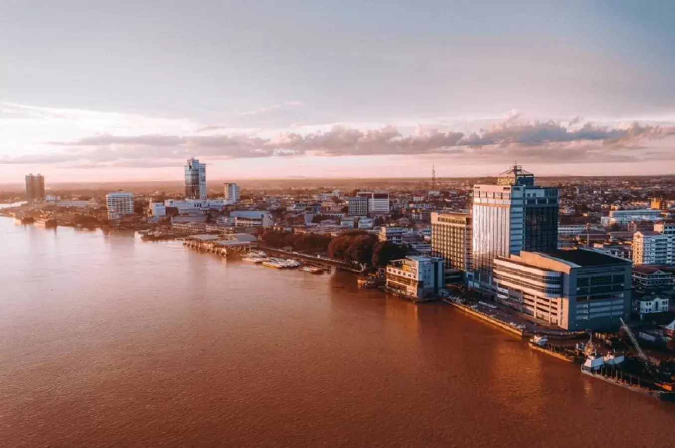 Bird's eye view in Kingwood Hotel Sibu Bird's eye view in Kingwood Hotel Sibu
