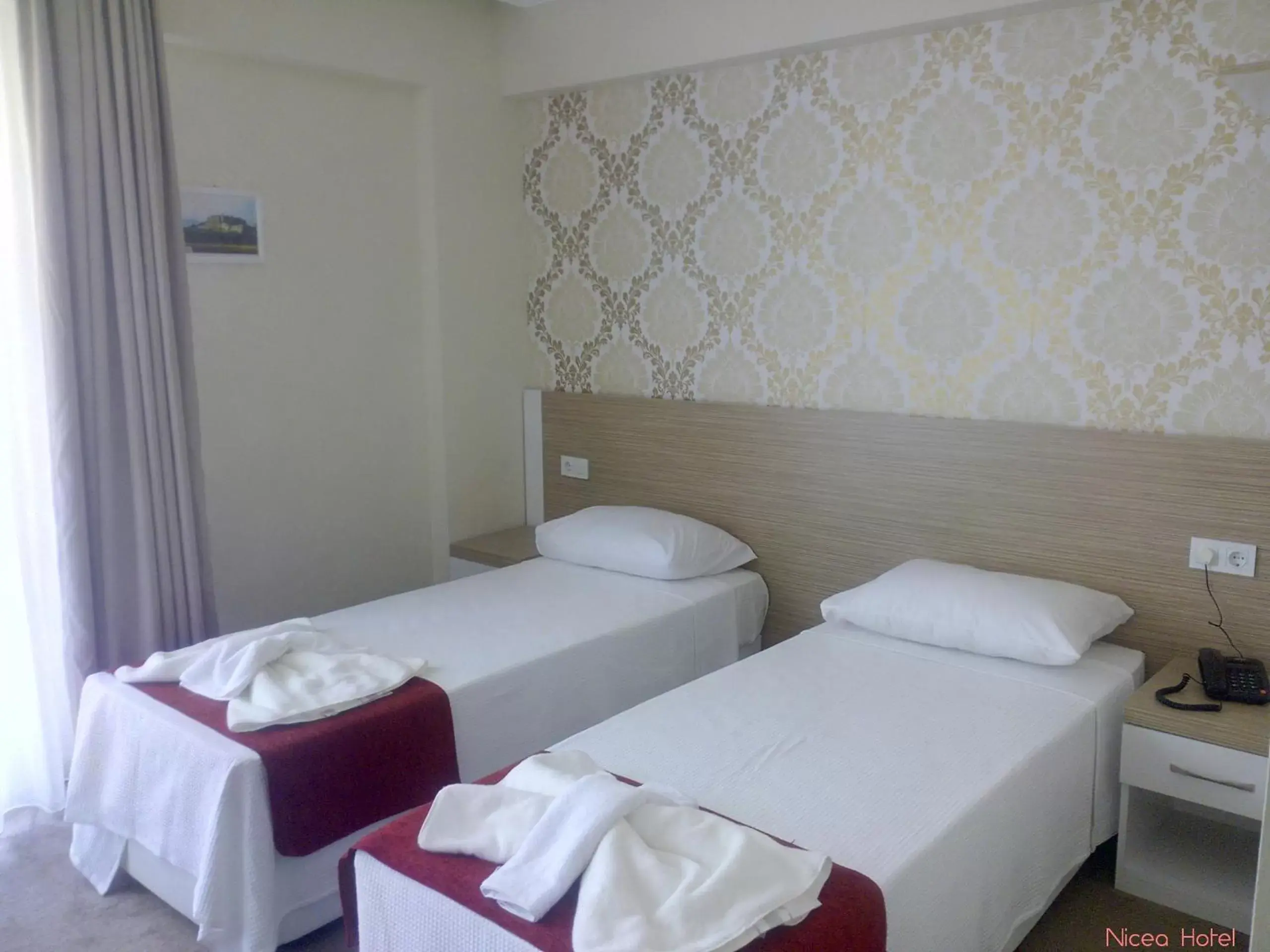 Bed in Nicea Hotel