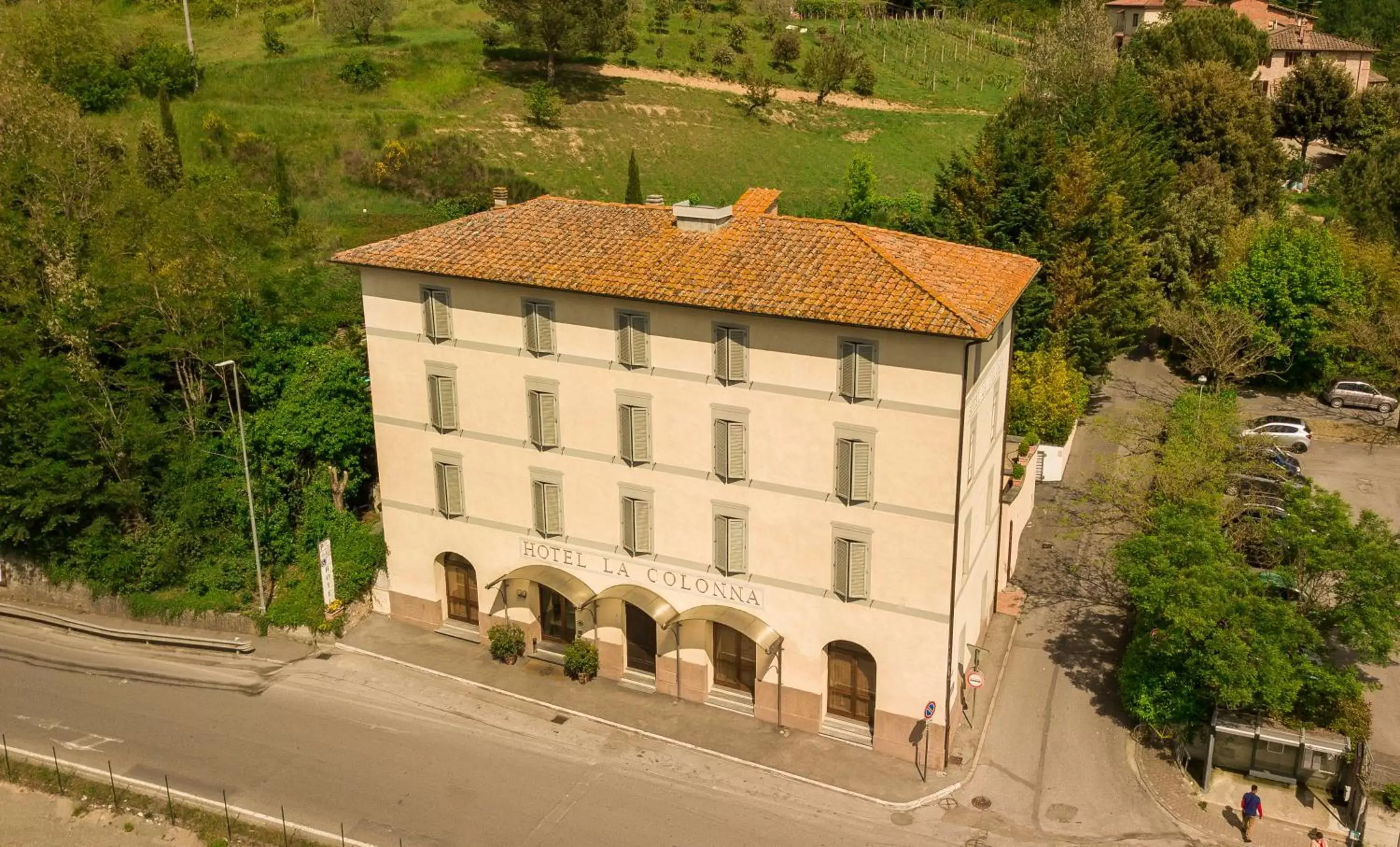 Bird's eye view in Hotel La Colonna