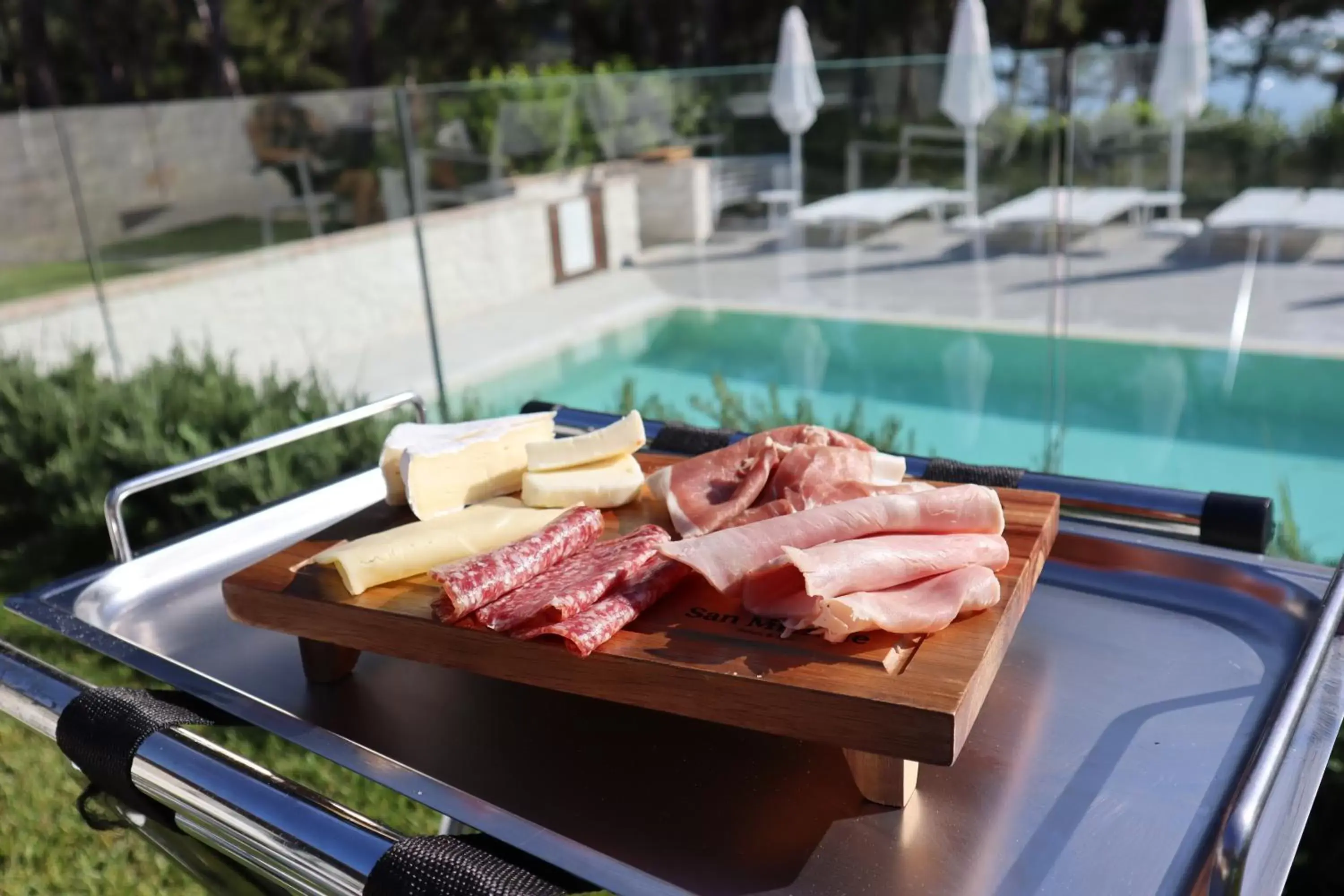 Breakfast, Pool View in San Michele Relais & Spa