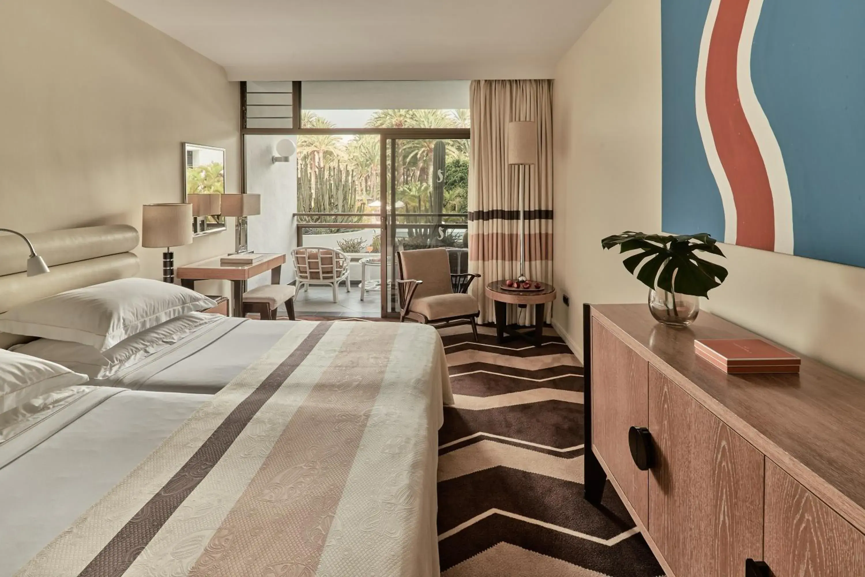 Bedroom, Seating Area in Seaside Palm Beach