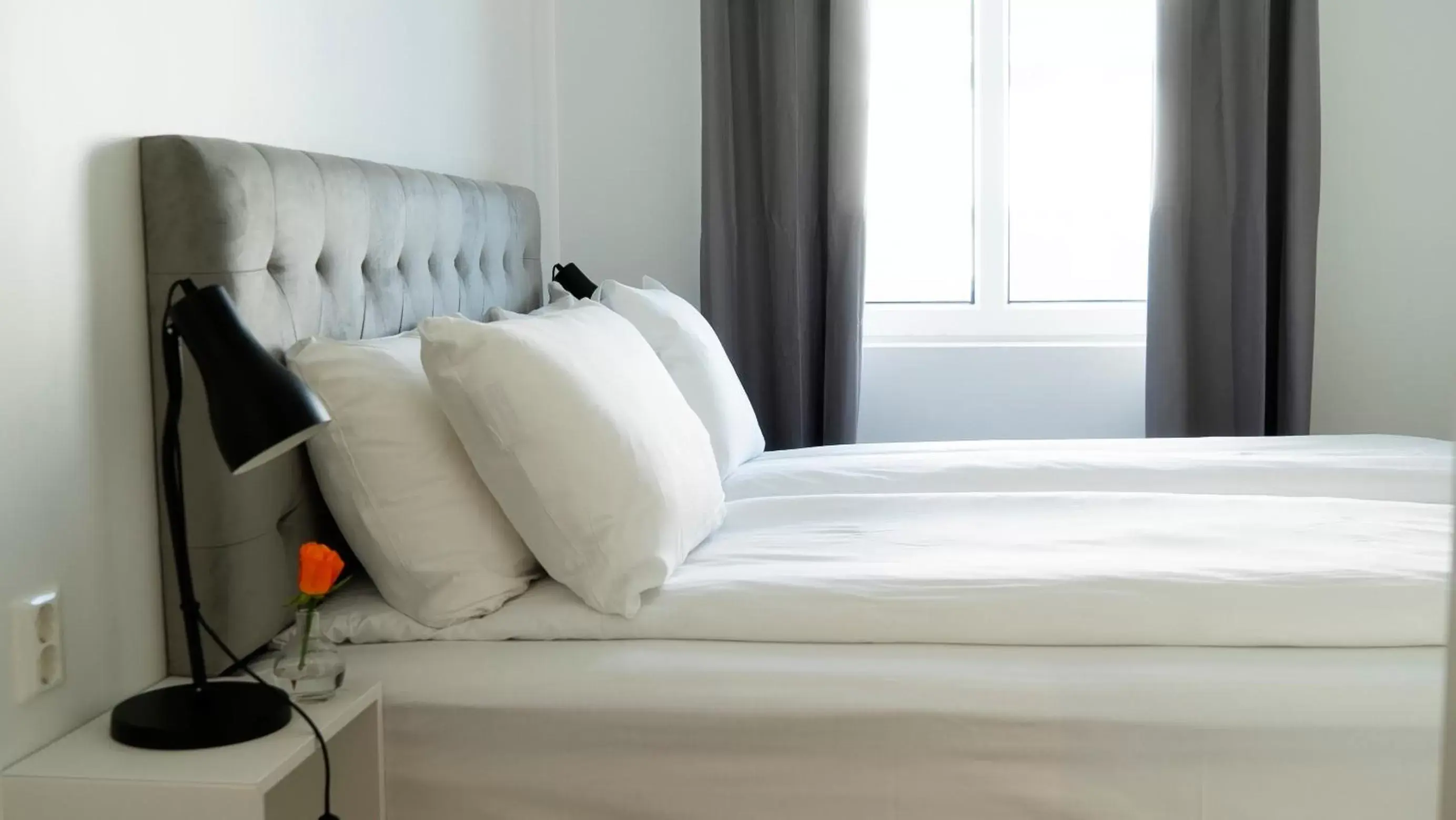 Bed in Magic Hotel & Apartments Kløverhuset Bed in Magic Hotel & Apartments Kløverhuset