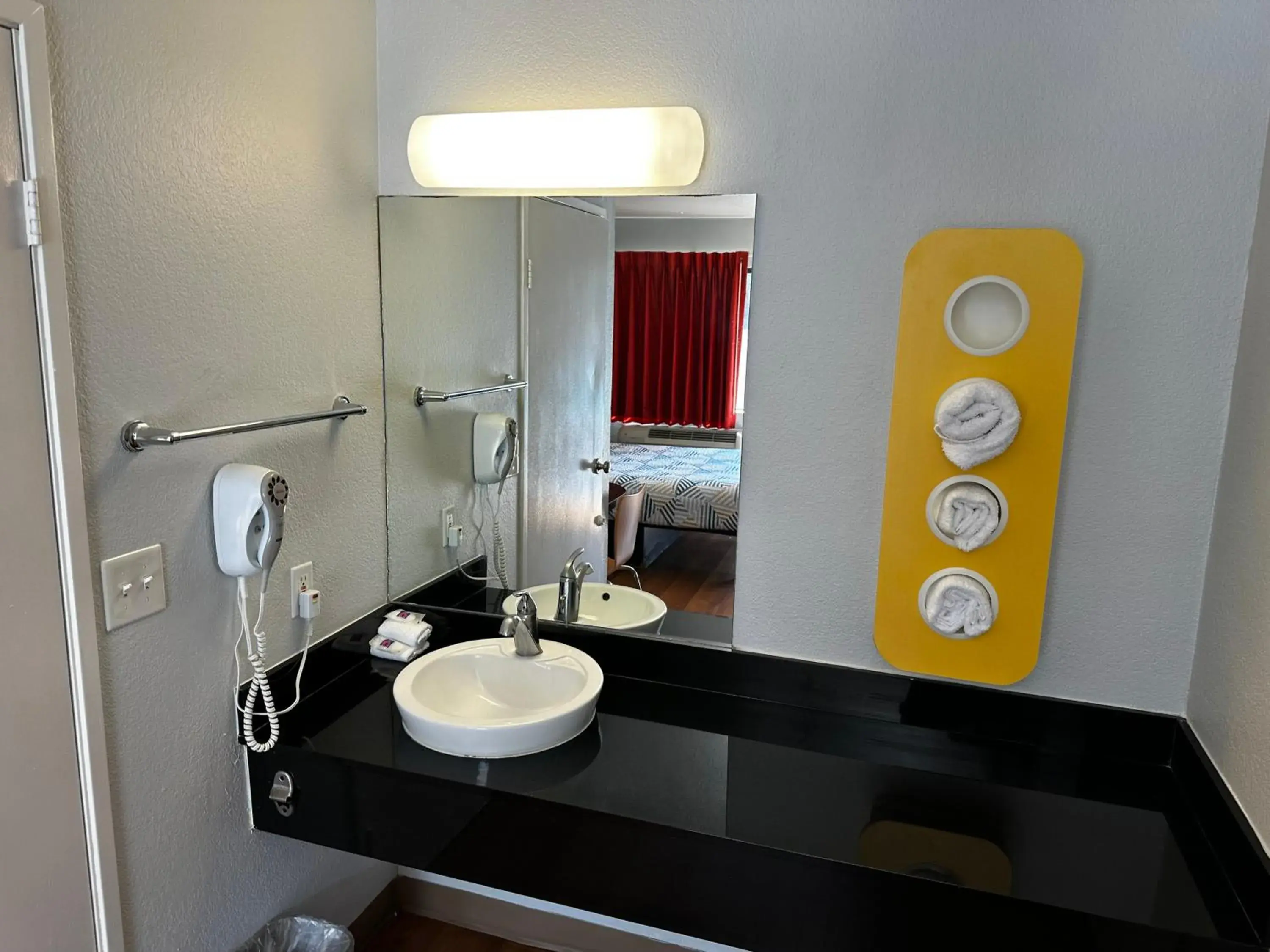 Bathroom in Motel 6-San Diego, CA - Hotel Circle - Mission Valley