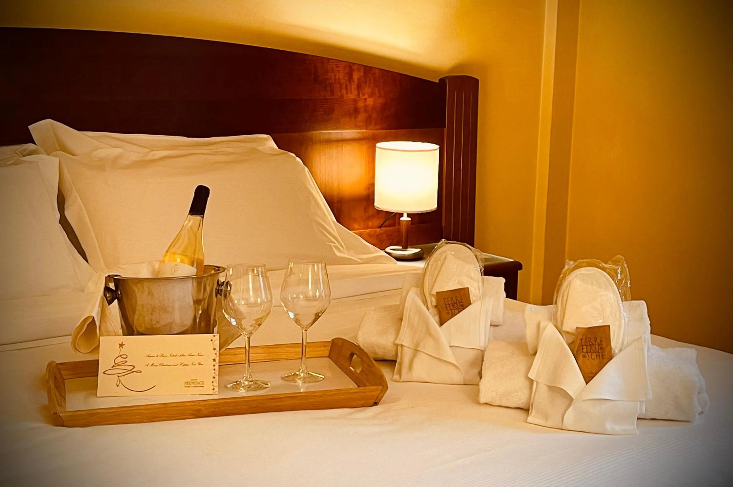 Food and drinks, Bed in Hotel Hermitage