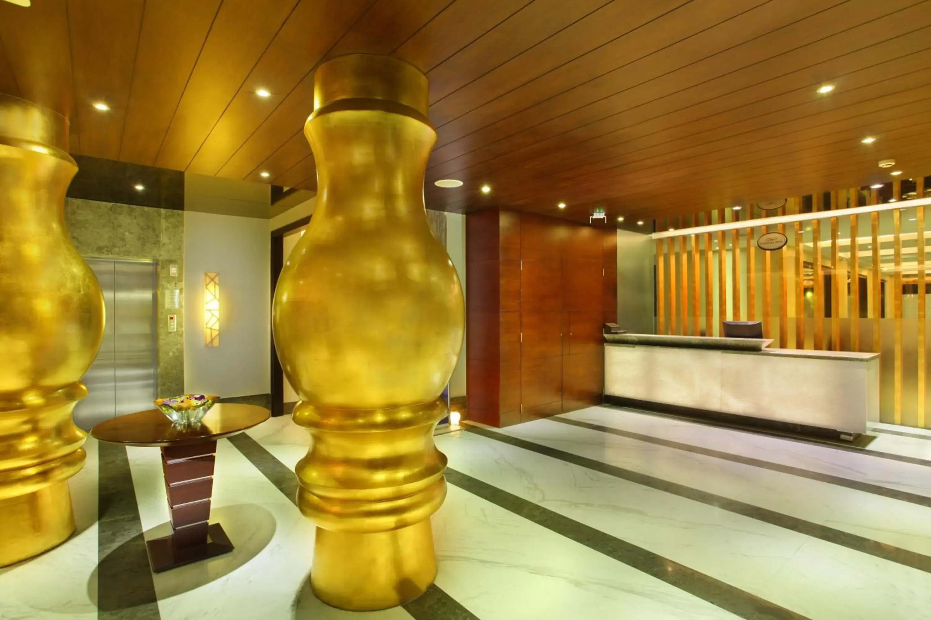 Lobby or reception in Marigold Sarovar Portico Shimla