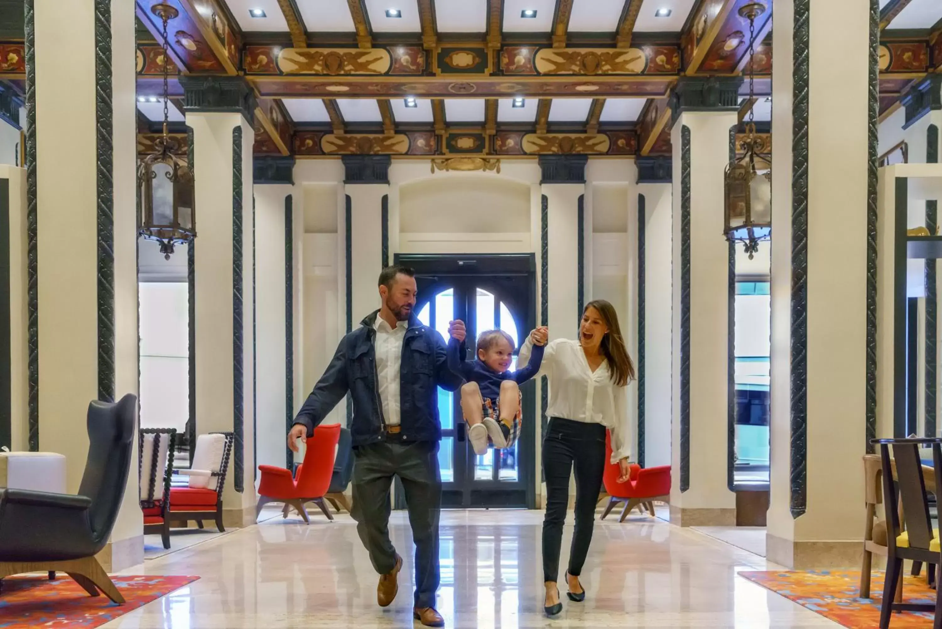 Lobby or reception in Hotel Spero