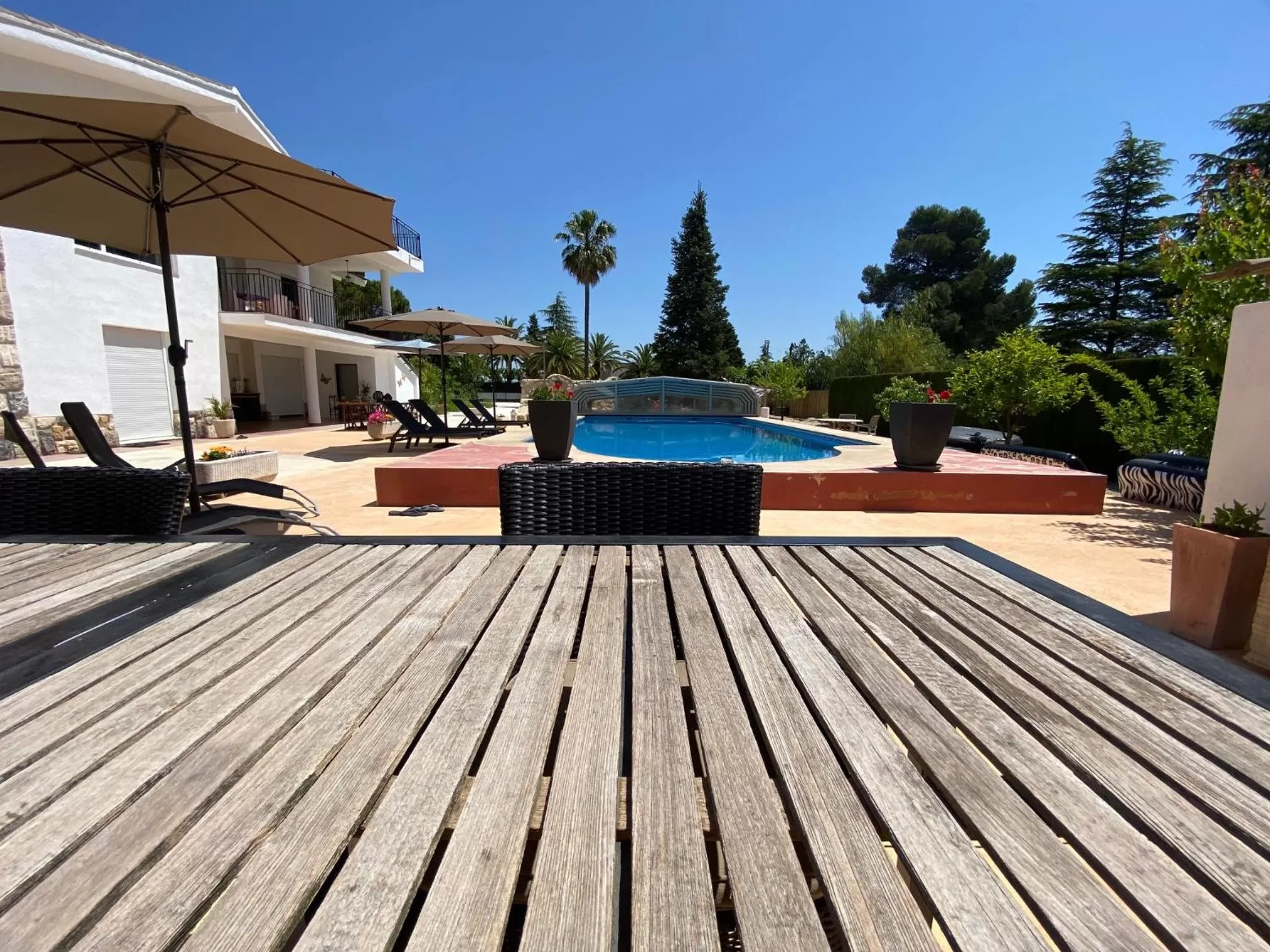 Swimming Pool in B&B Casa Mil Sueños