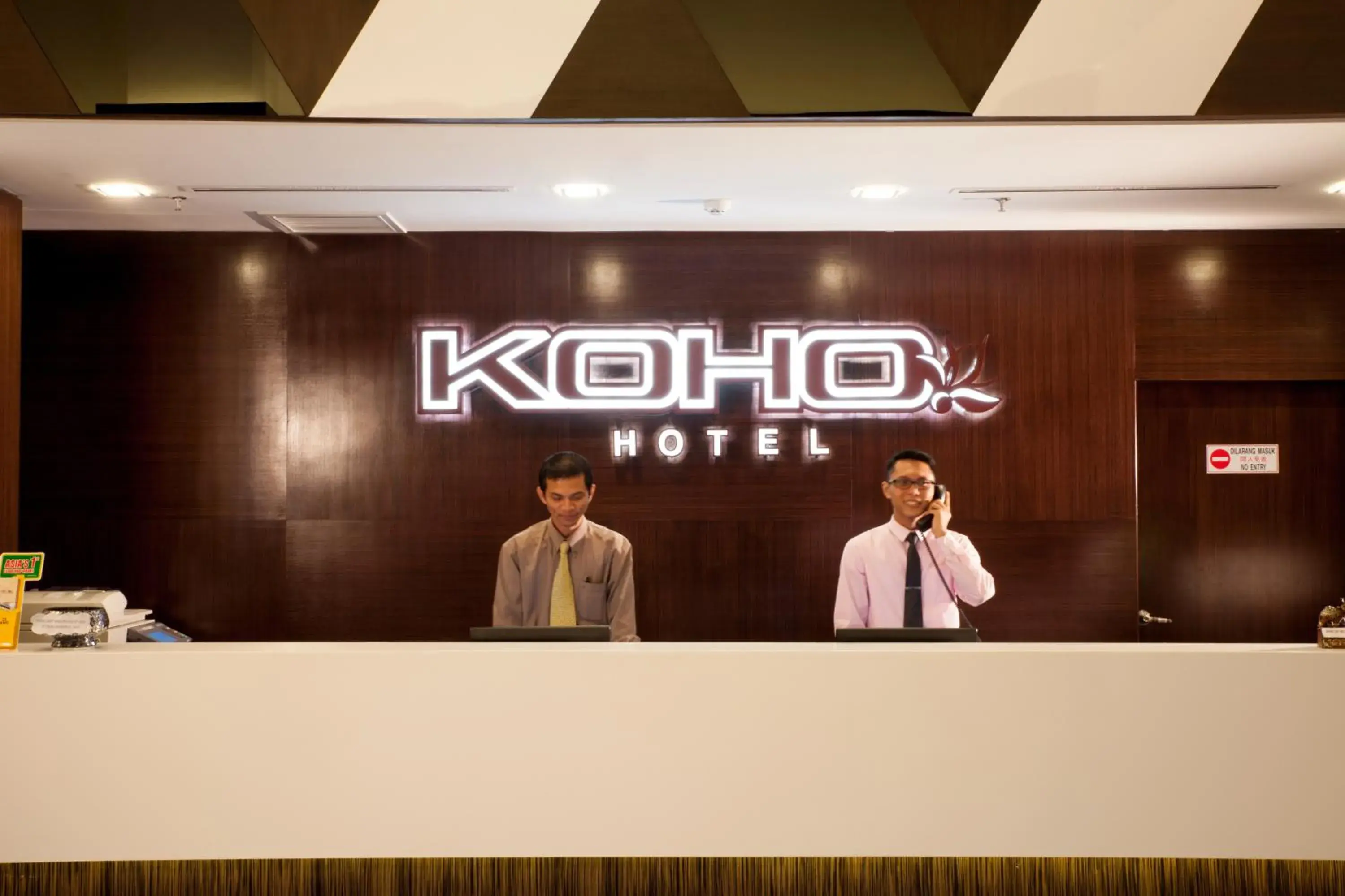 Staff in Koho Hotel