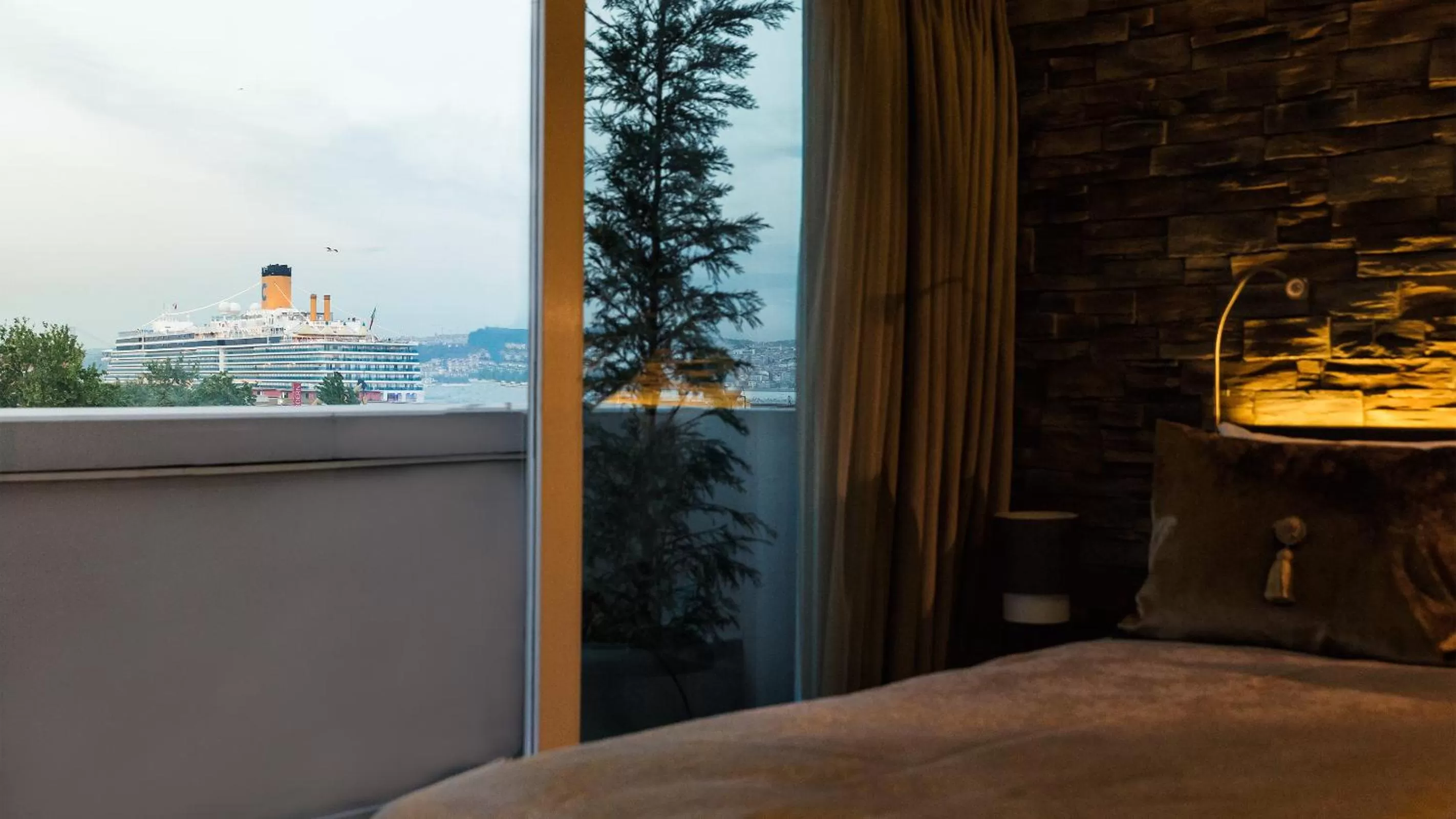 Bird's eye view in Port Hotel