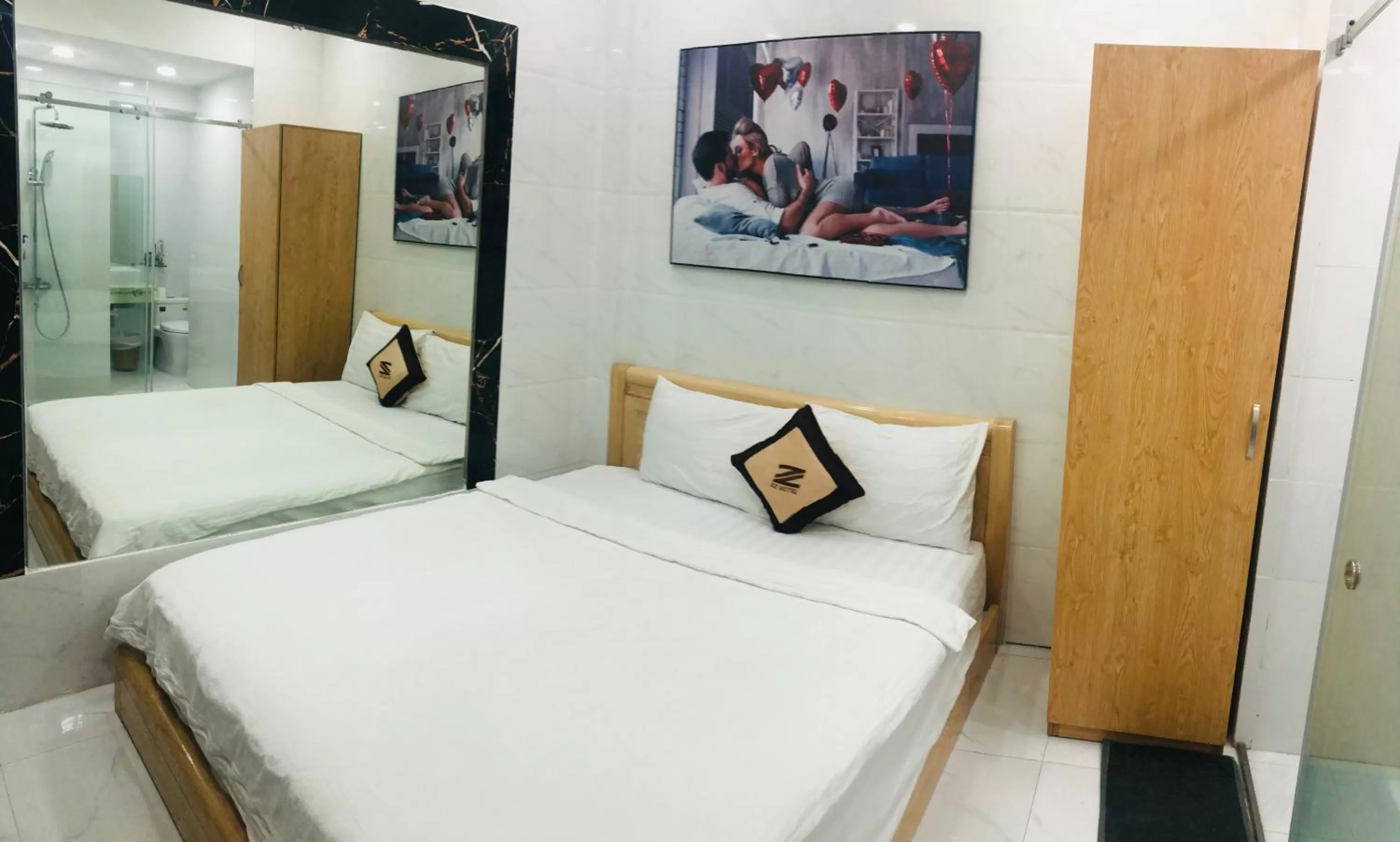 Bed in 2Z Hotel- 149 Lê Thị Riêng