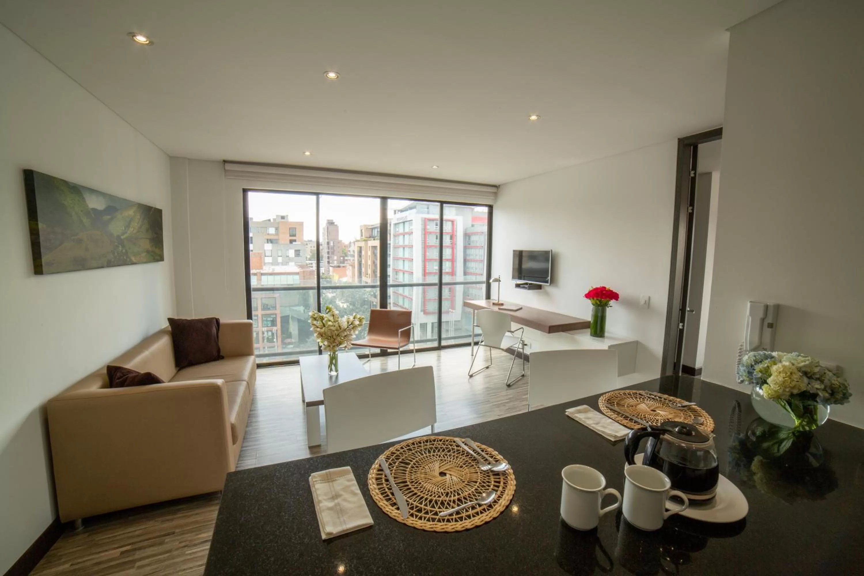 Living room in Hotel Espacio 94