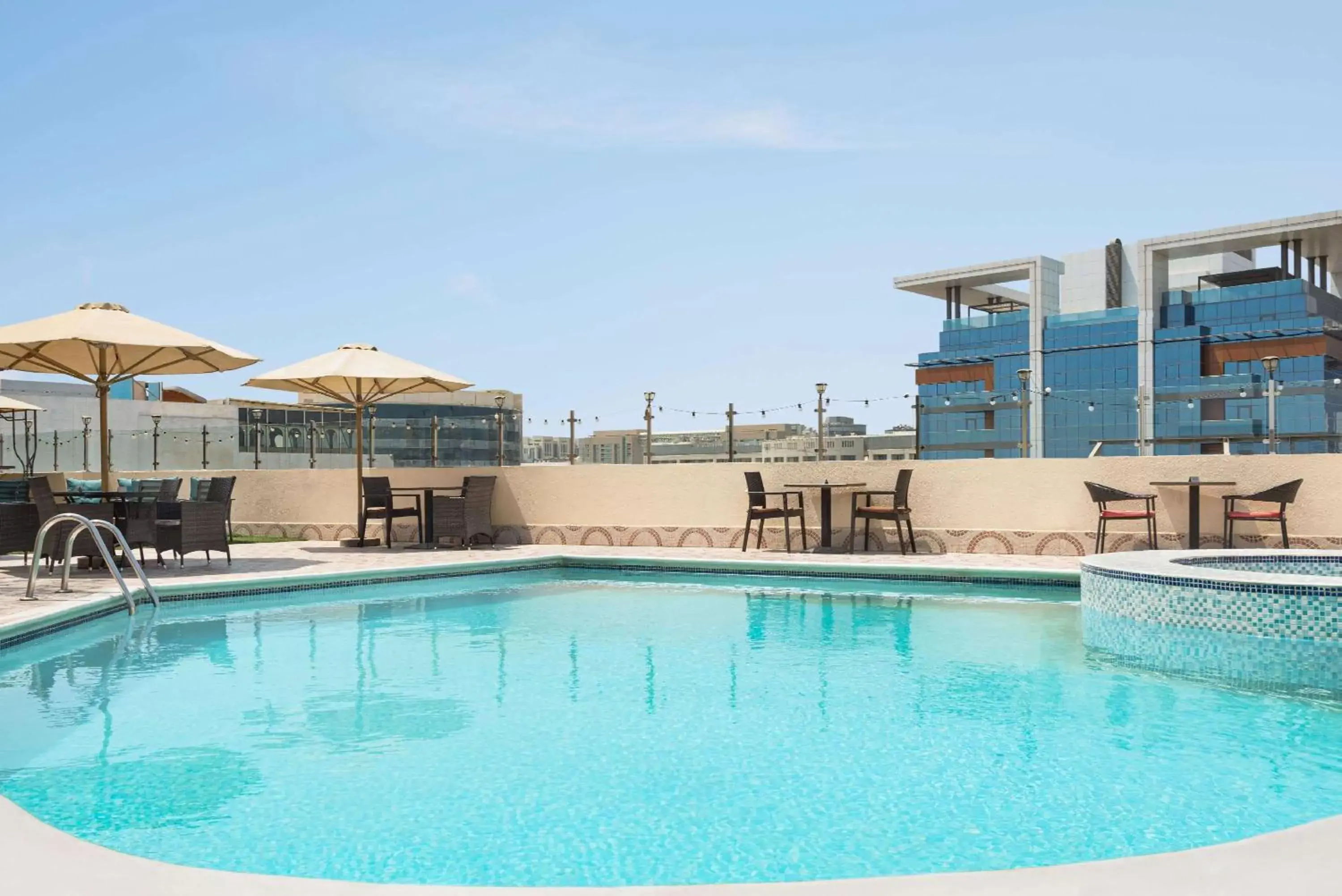 On site, Swimming Pool in Howard Johnson Plaza by Wyndham Dubai Deira