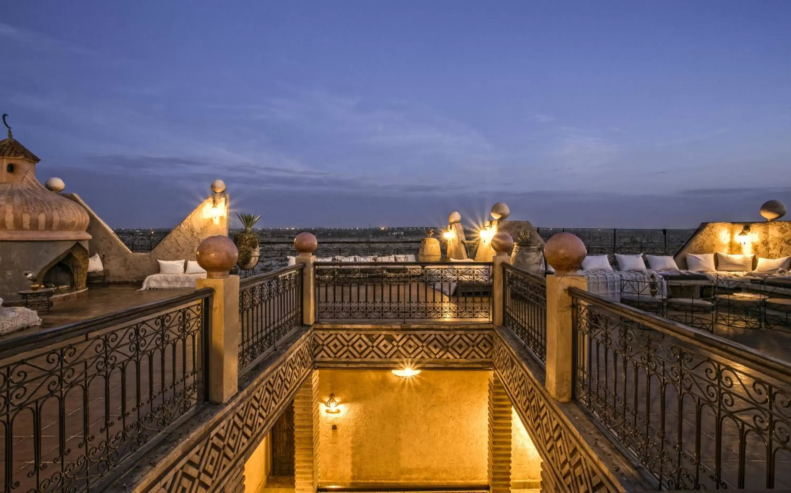 Patio, Balcony/Terrace in Hotel Kasbah Le Mirage & Spa