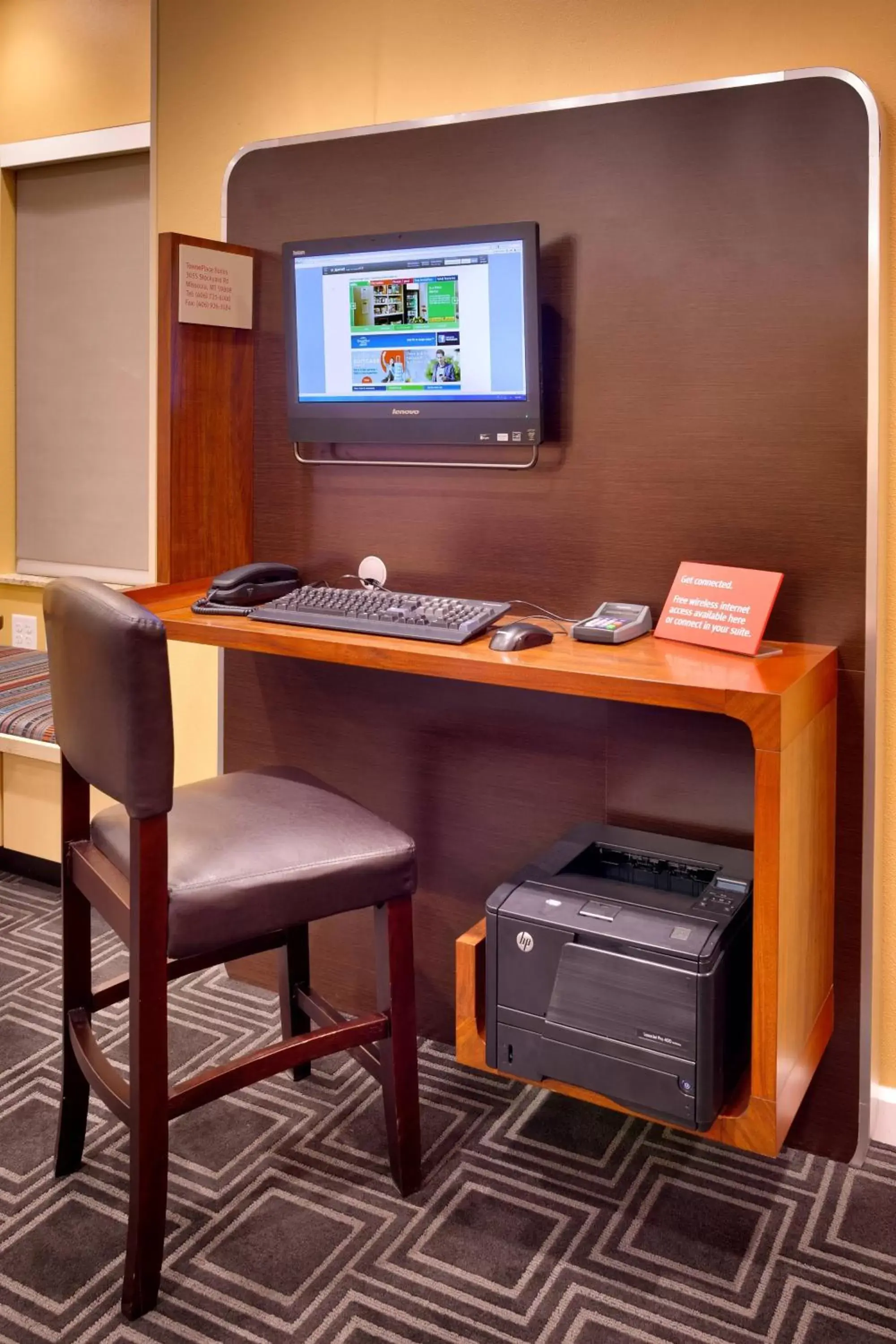 Business facilities, TV/Entertainment Center in TownePlace Suites by Marriott Missoula