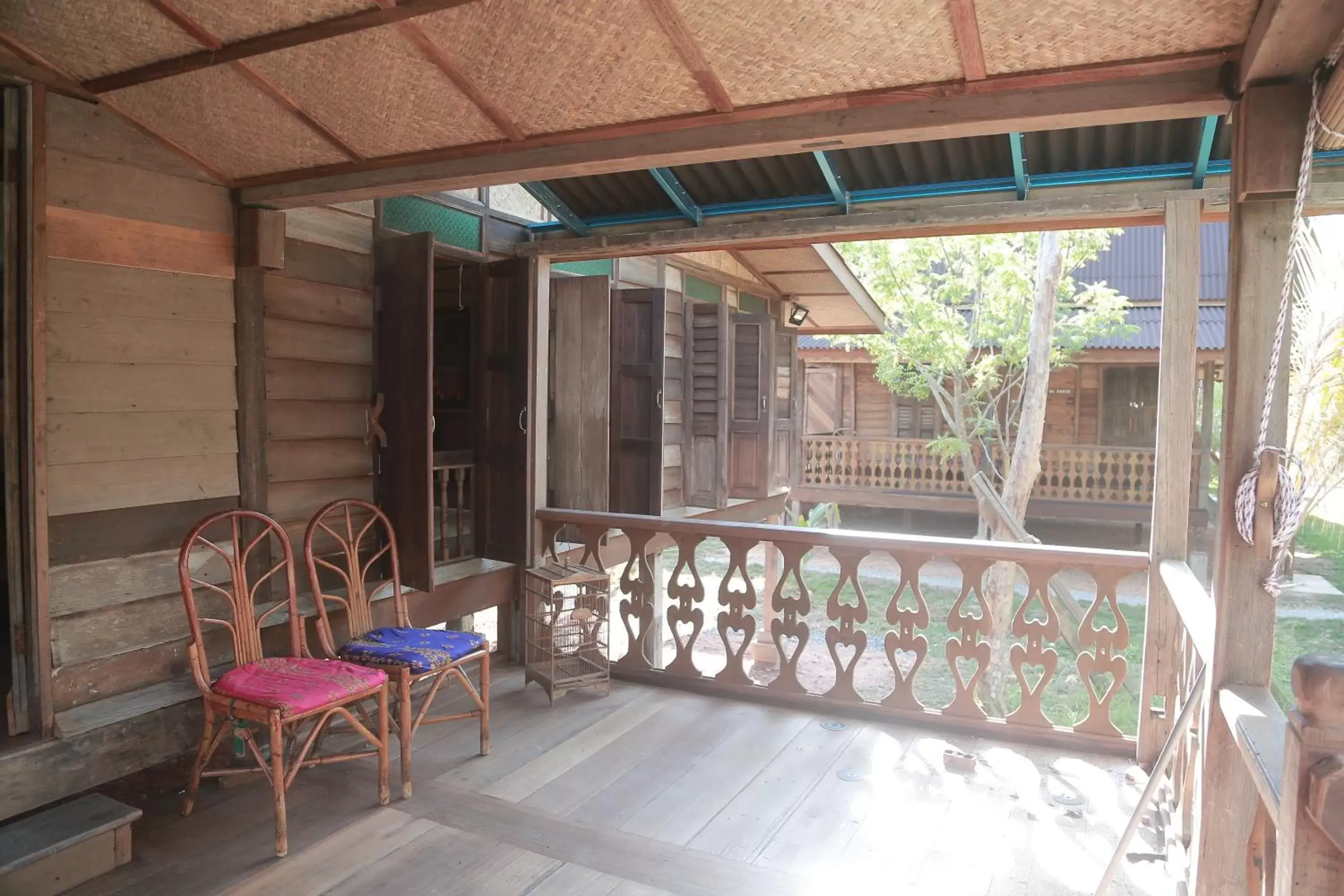 Balcony/Terrace in Kunang Kunang Heritage Villas